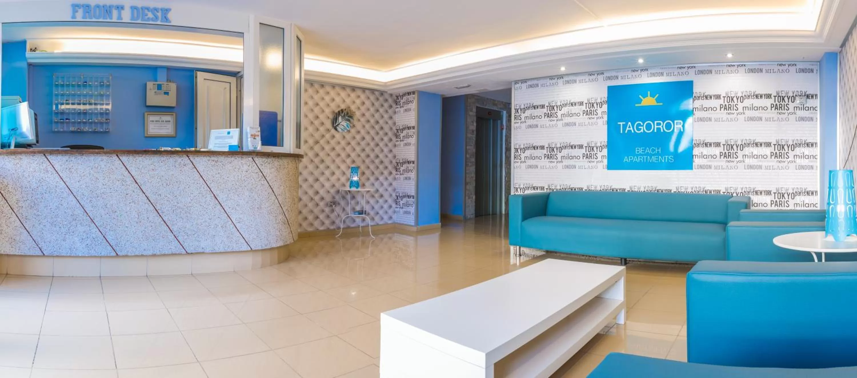 Lobby or reception in Tagoror Beach Apartments - Adults Only