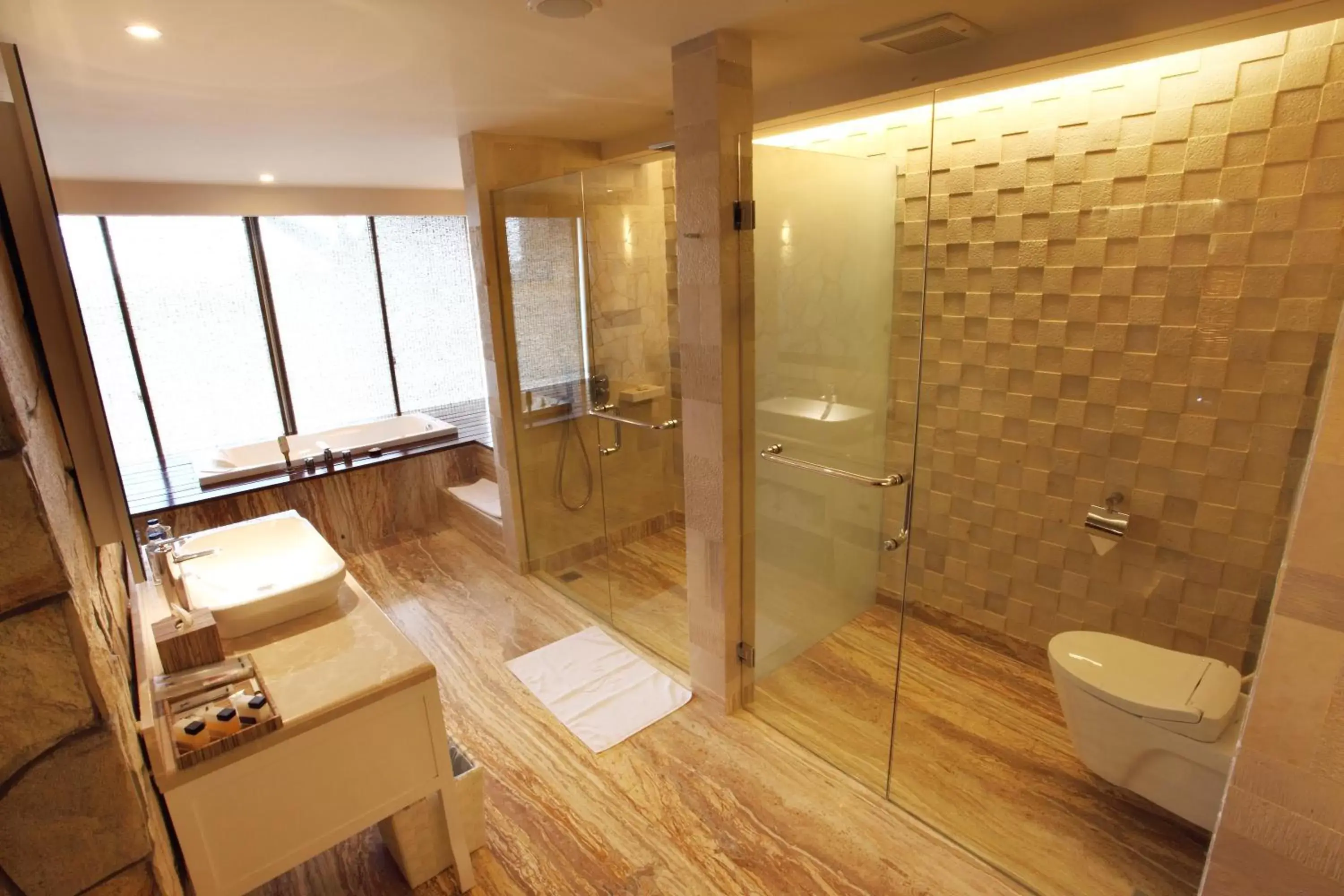 Bathroom in TS SUITES Seminyak Bali