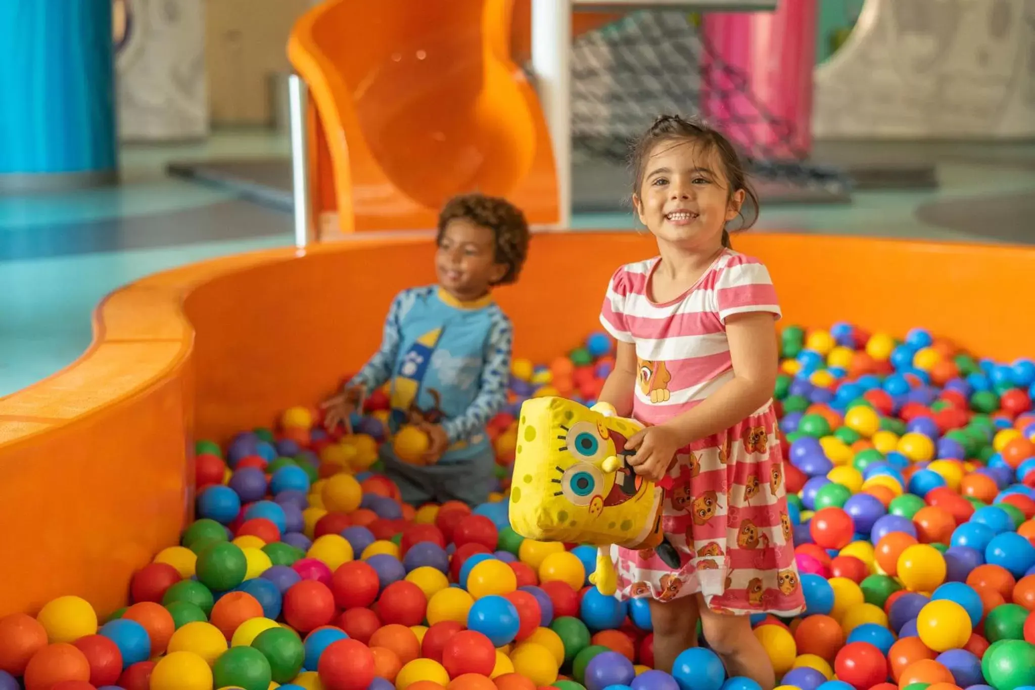 Children play ground, Children in Nickelodeon Hotels & Resorts Riviera Maya All Inclusive