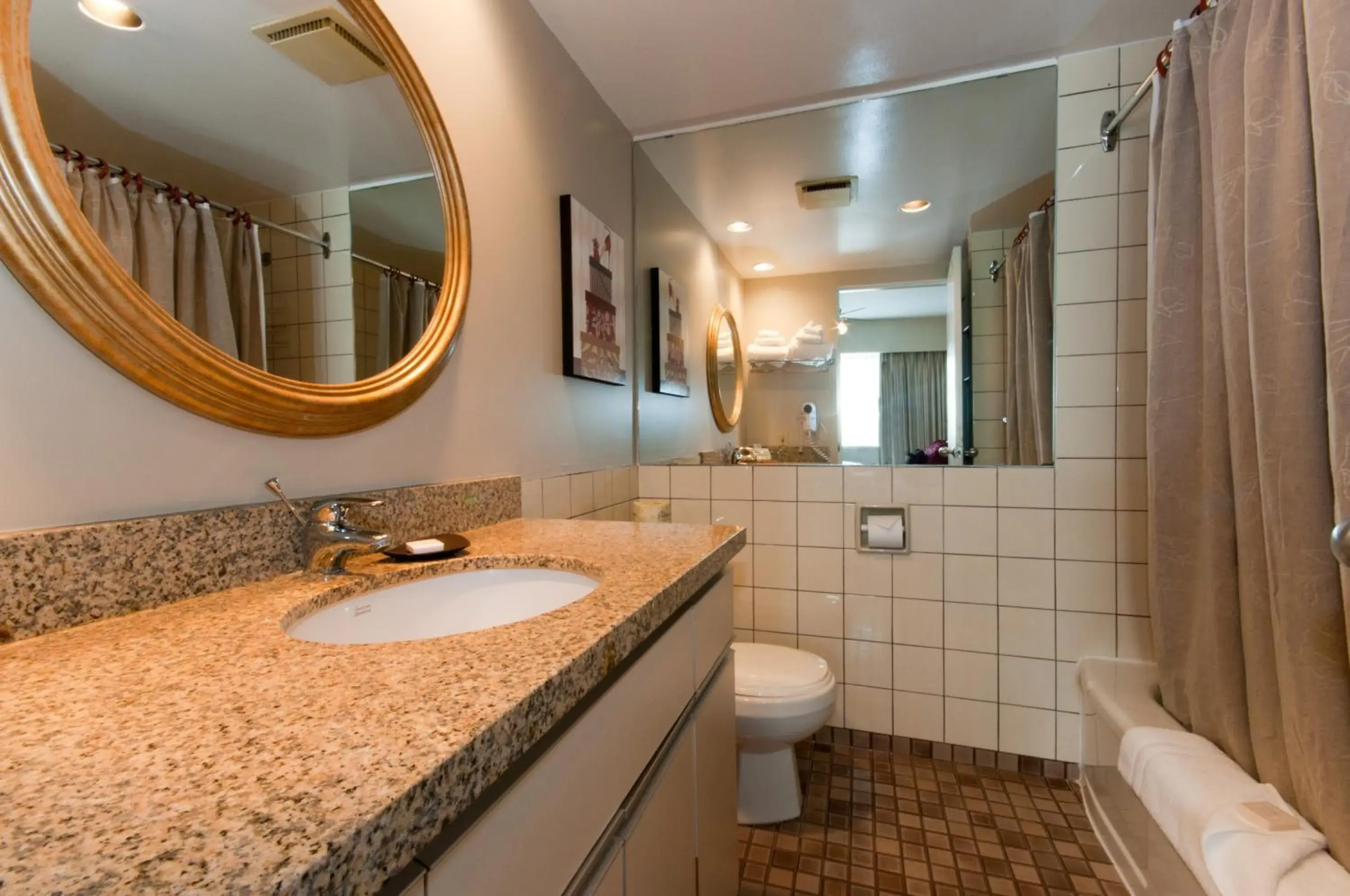 Bathroom in Rosellen Suites At Stanley Park