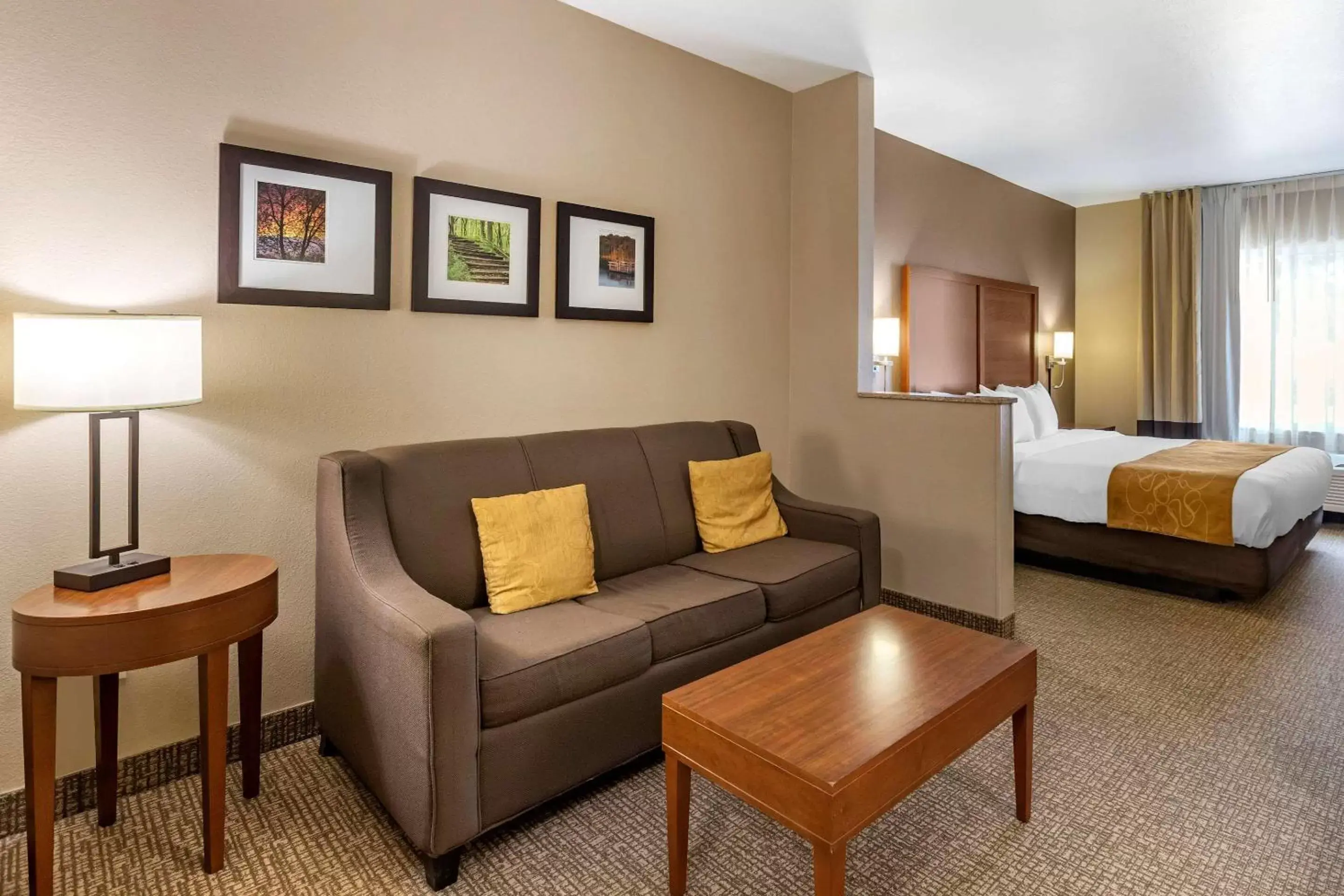 Photo of the whole room, Seating Area in Comfort Suites Coralville I-80