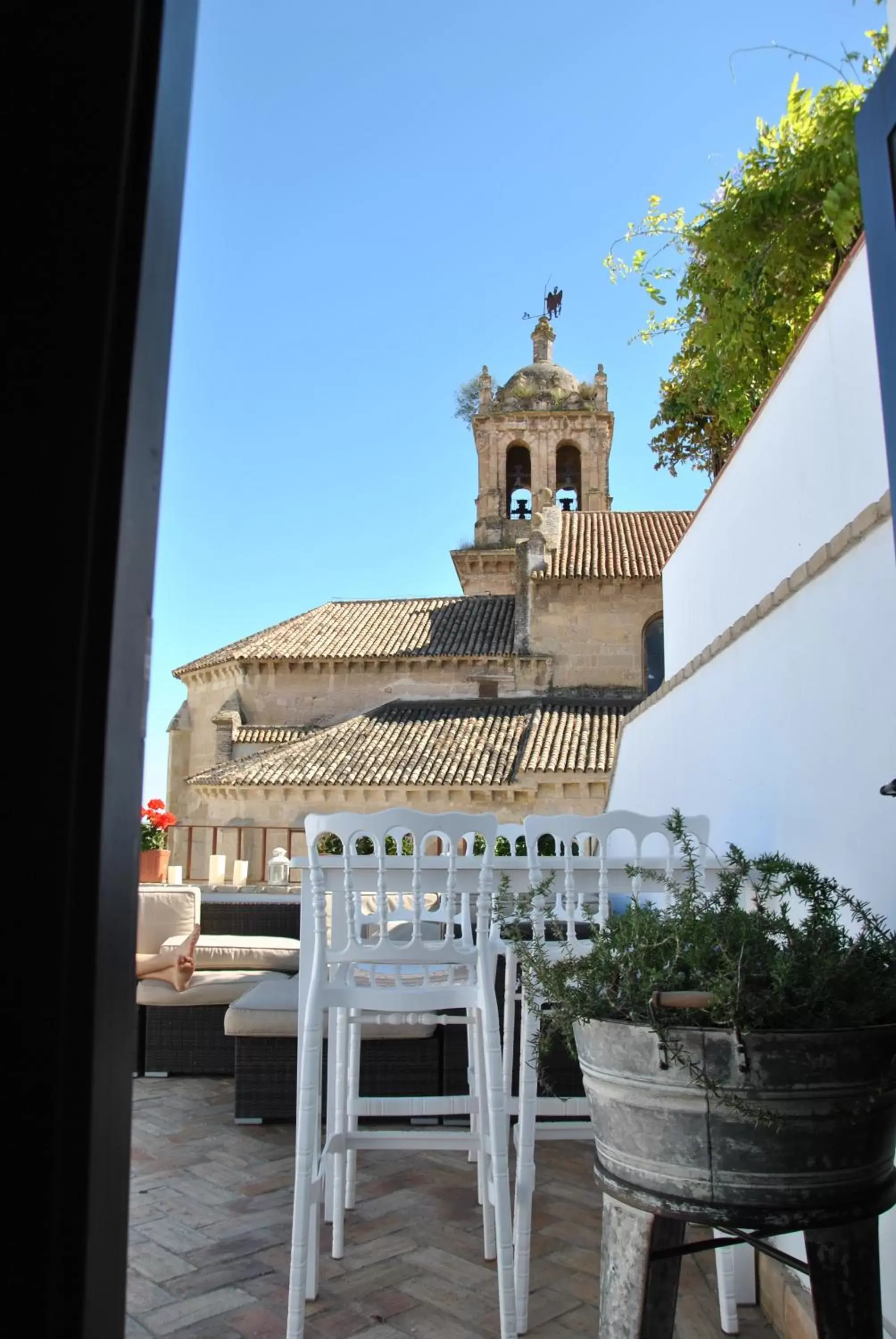Balcony/Terrace, Property Building in Suites La Posada De Pilar