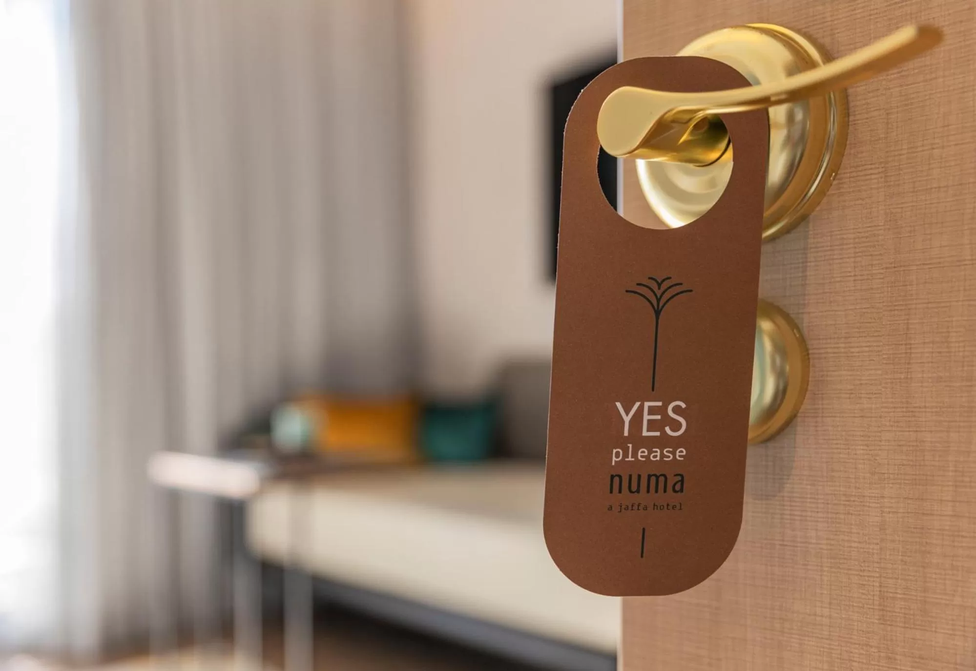 Logo/Certificate/Sign in Numa Hotel Jaffa