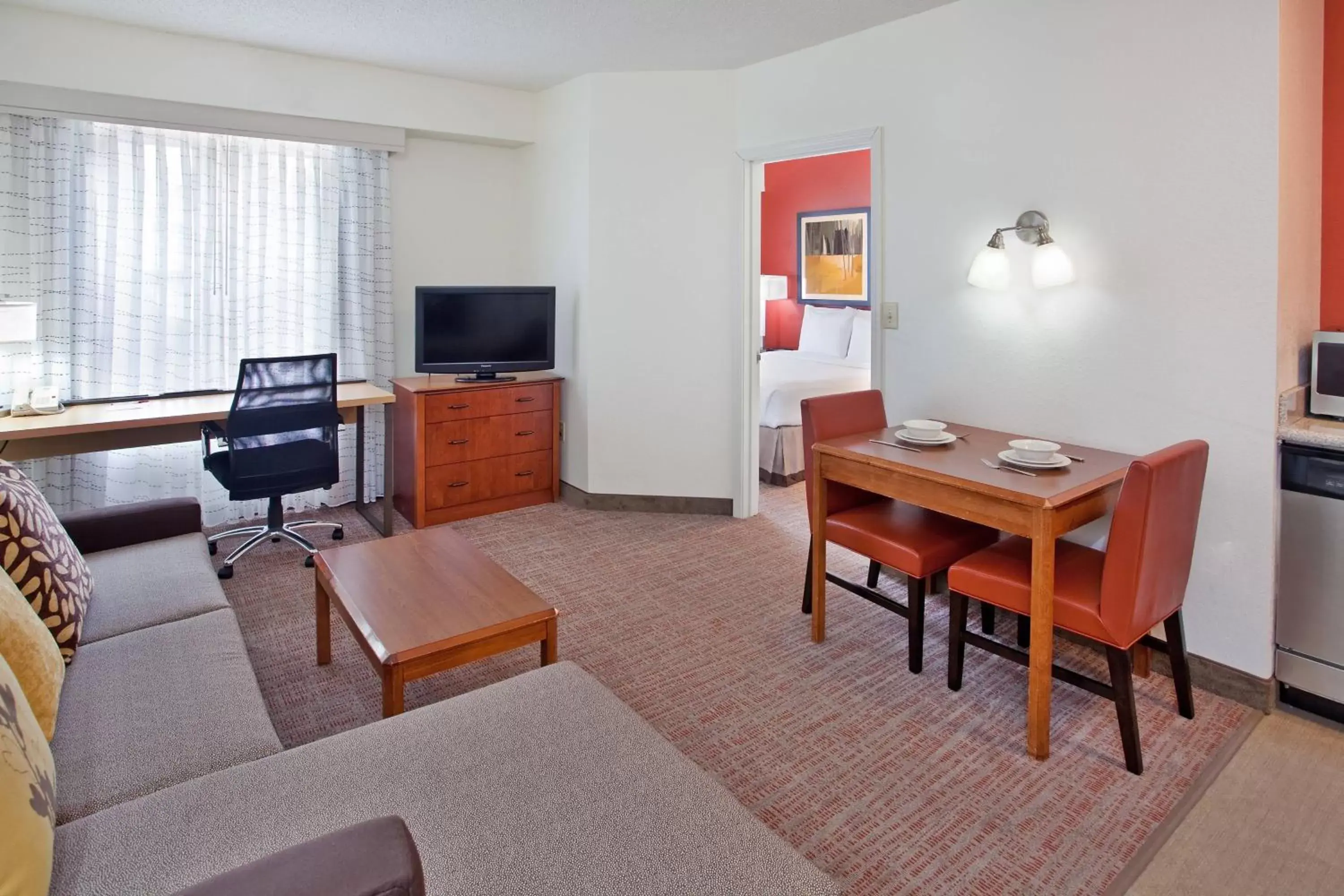 Bedroom, Seating Area in Residence Inn by Marriott Austin Round Rock/Dell Way