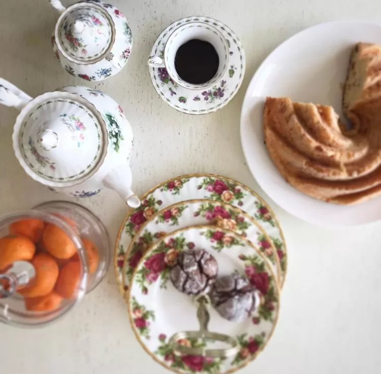 Buffet breakfast in B&B Le Ferule