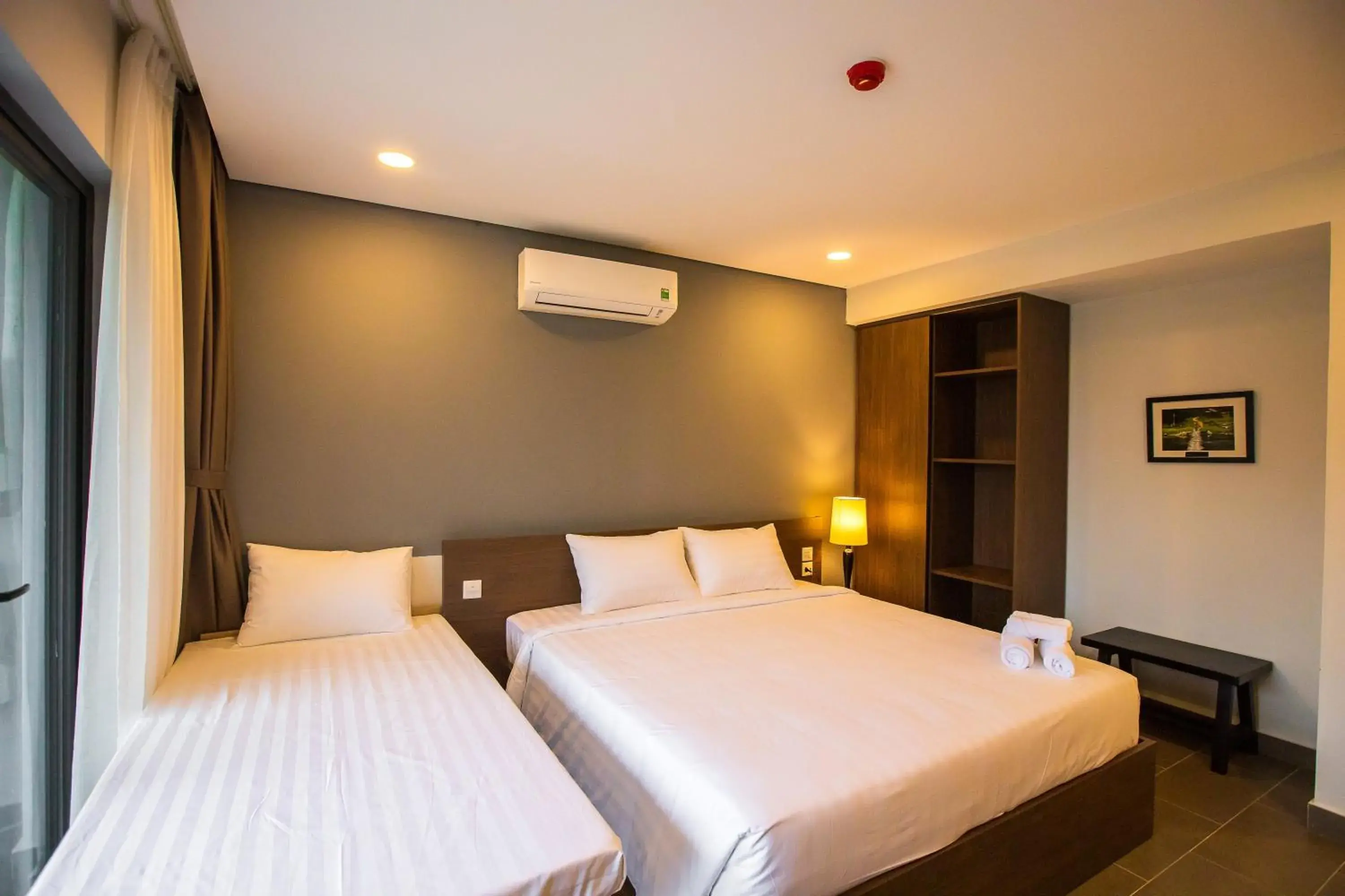 Bed in BAYYA HOTEL PHU QUOC