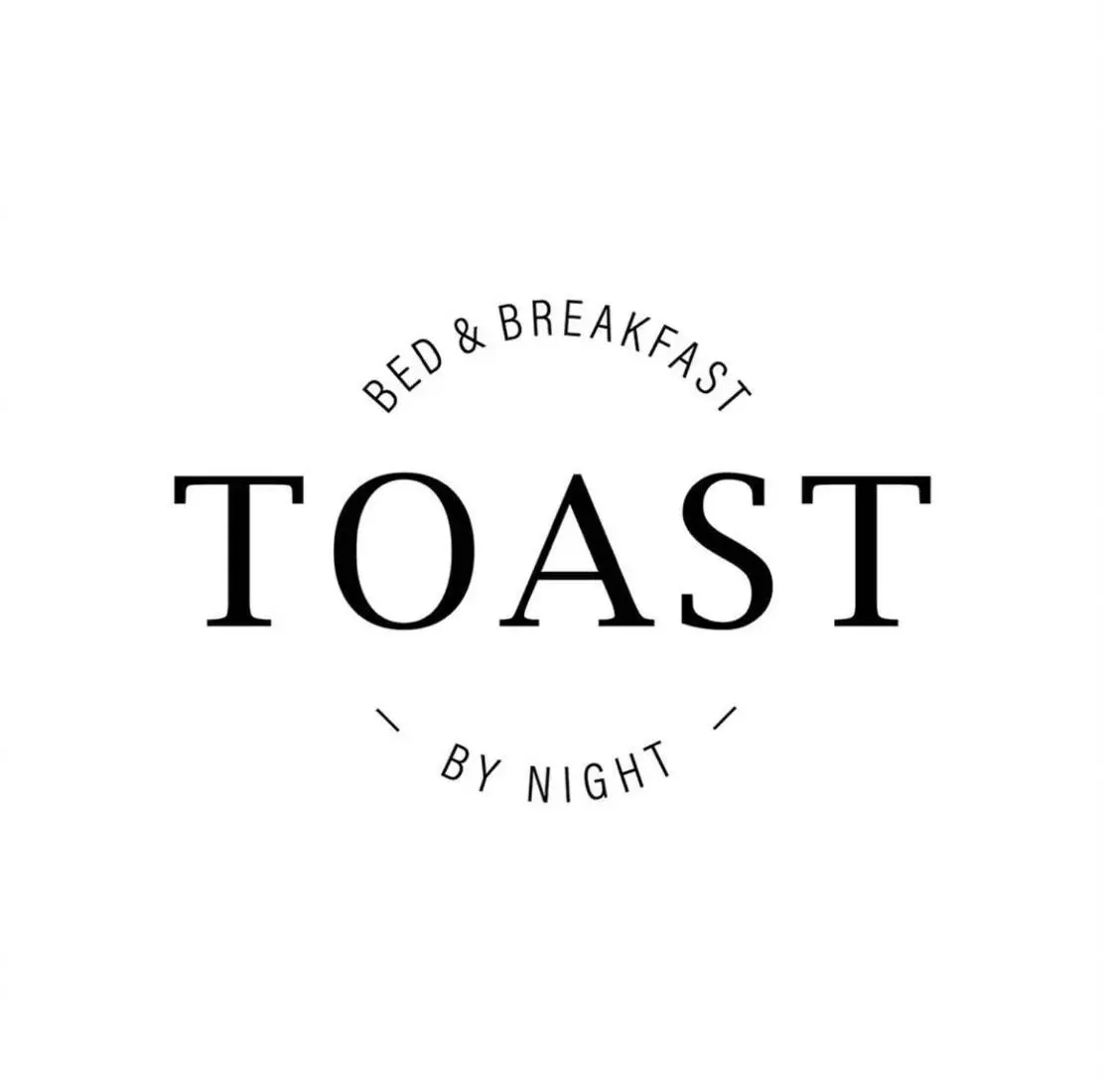 Property Logo/Sign in Toast by night