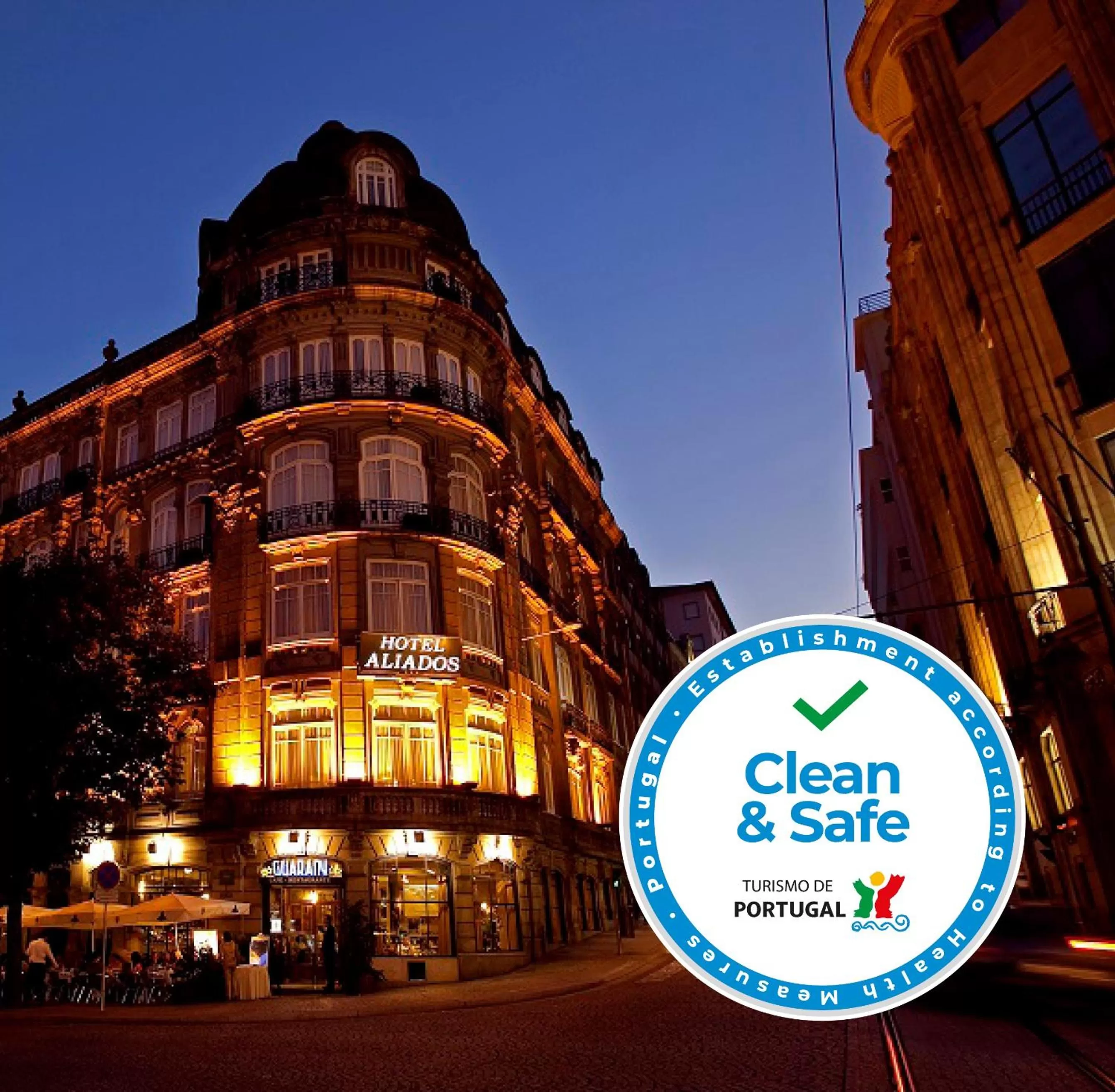 Facade/entrance in Hotel Aliados