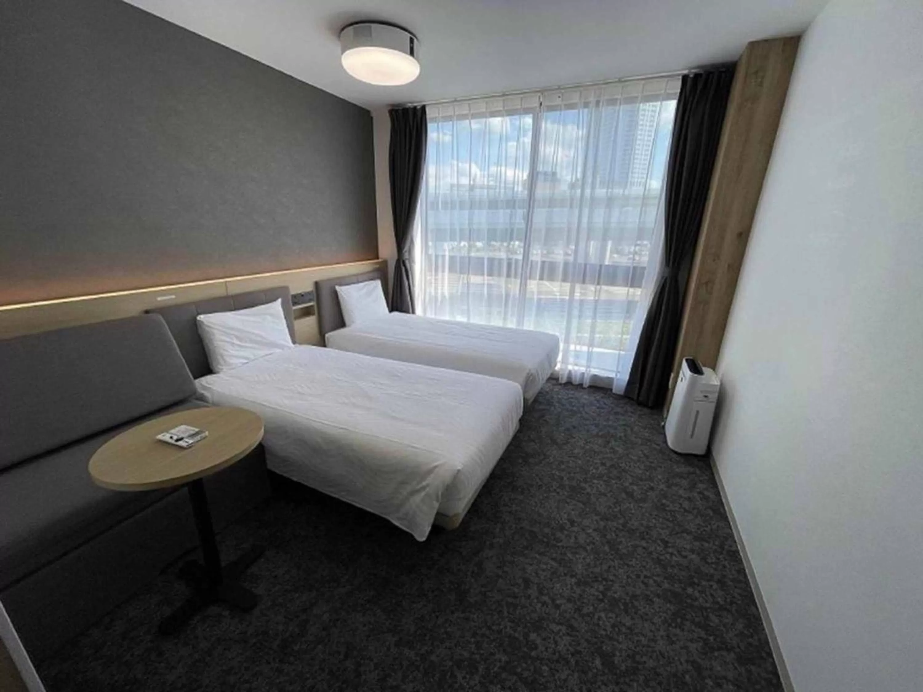 Bed in Henn na Hotel Kansai Airport