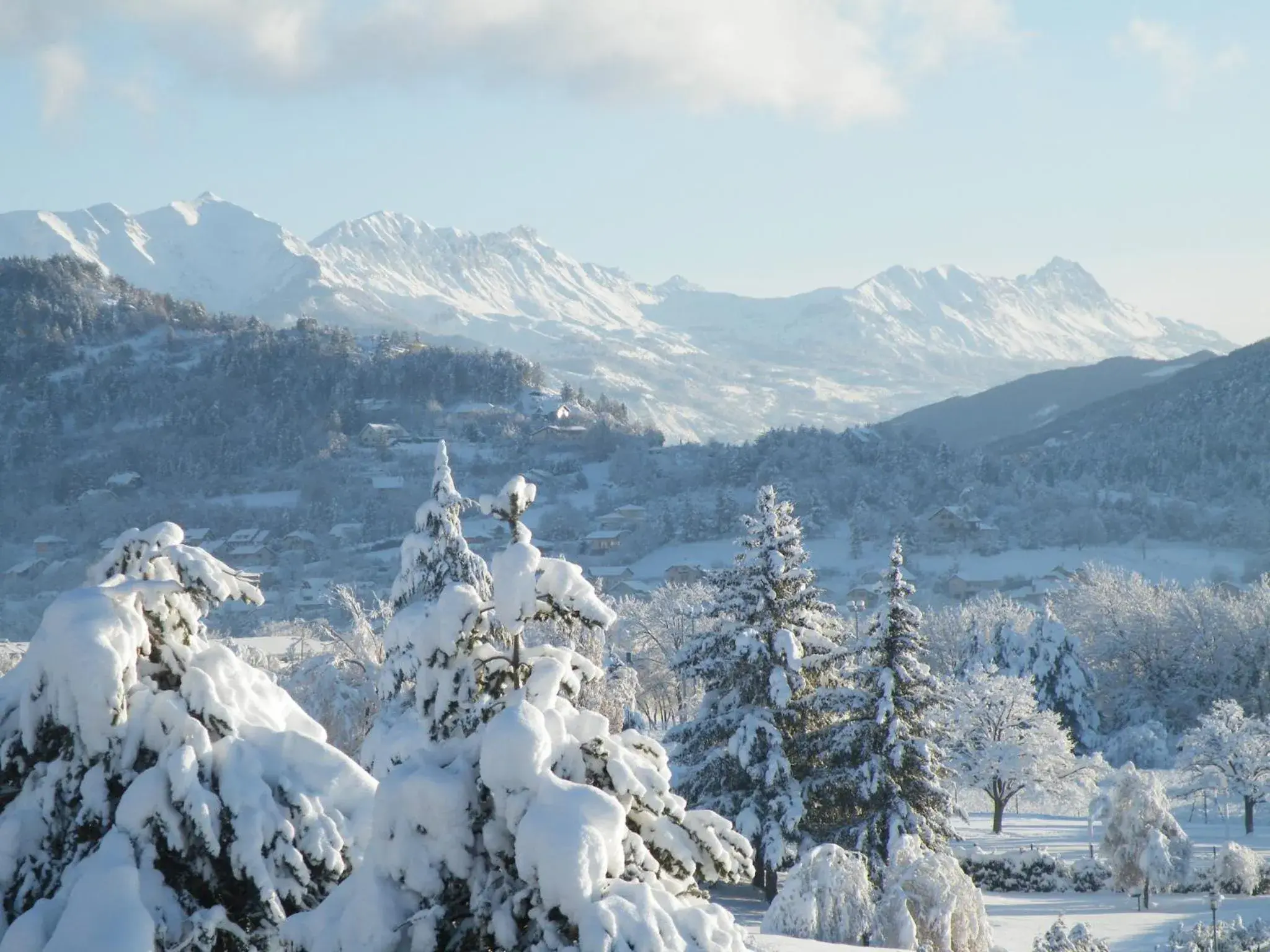 Mountain view, Winter in Avantici Citotel Gap
