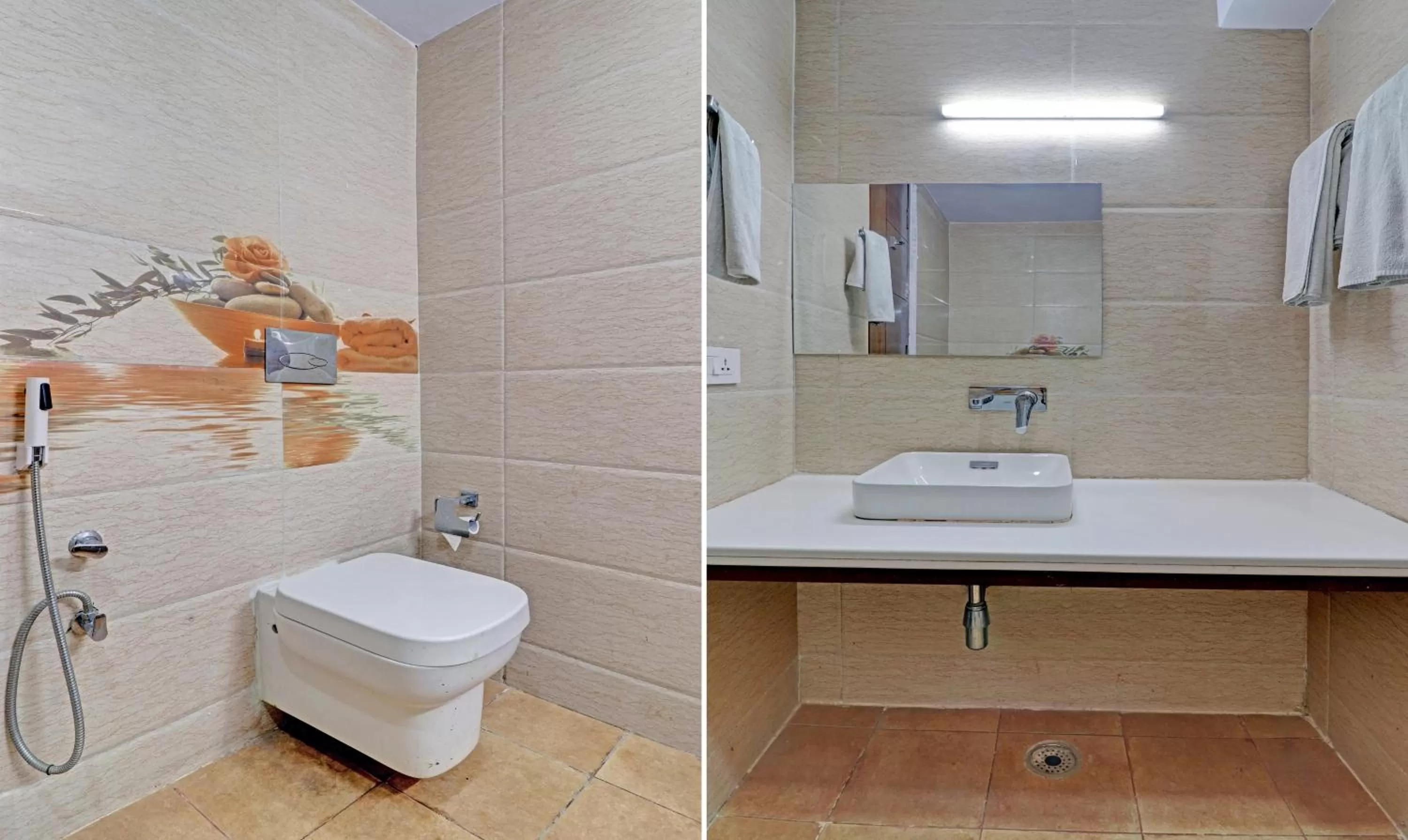 Bathroom in Treebo Tryst Pearl Avenue Ring Road