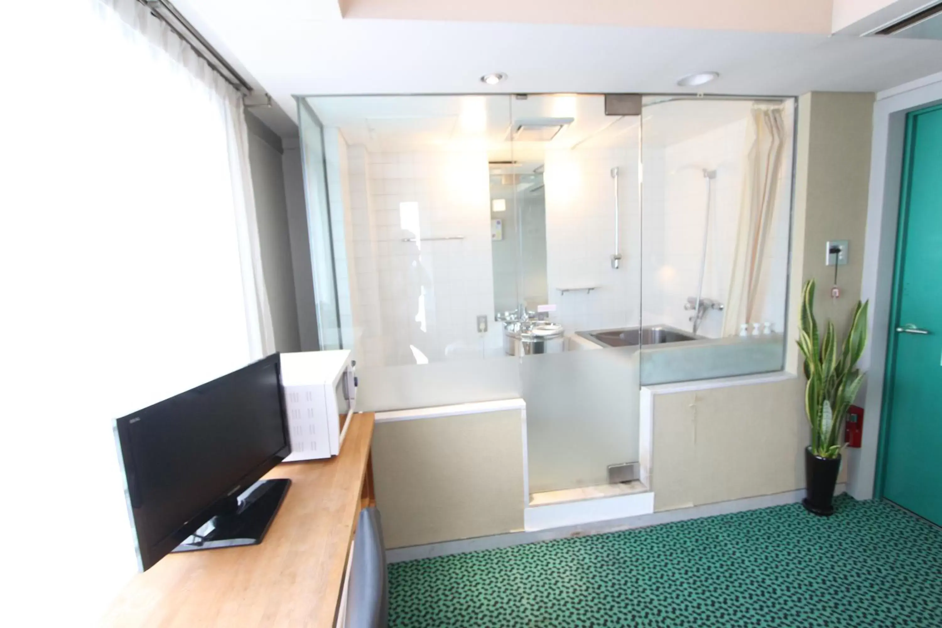 Photo of the whole room, Bathroom in HOTEL LiVEMAX BUDGET Yumoto