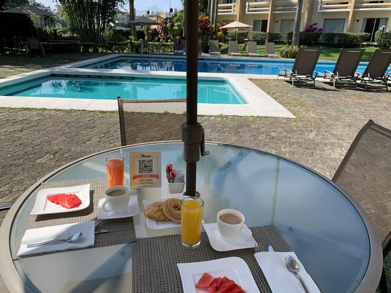 Breakfast in Hotel Villa Florida Córdoba