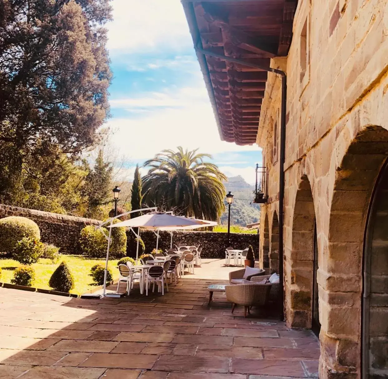 Garden in Palacio de Arce