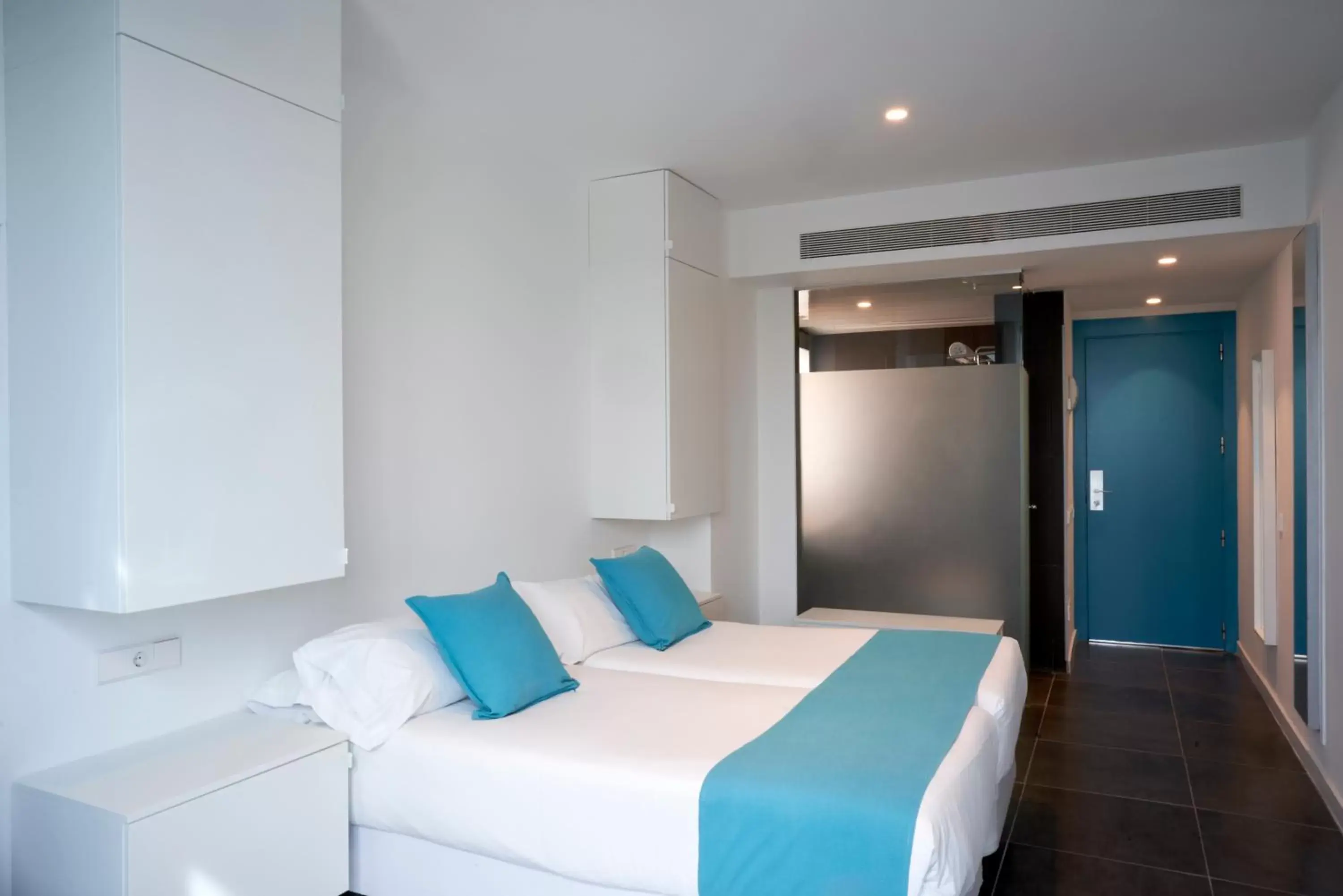 Bed in Hotel 54 Barceloneta