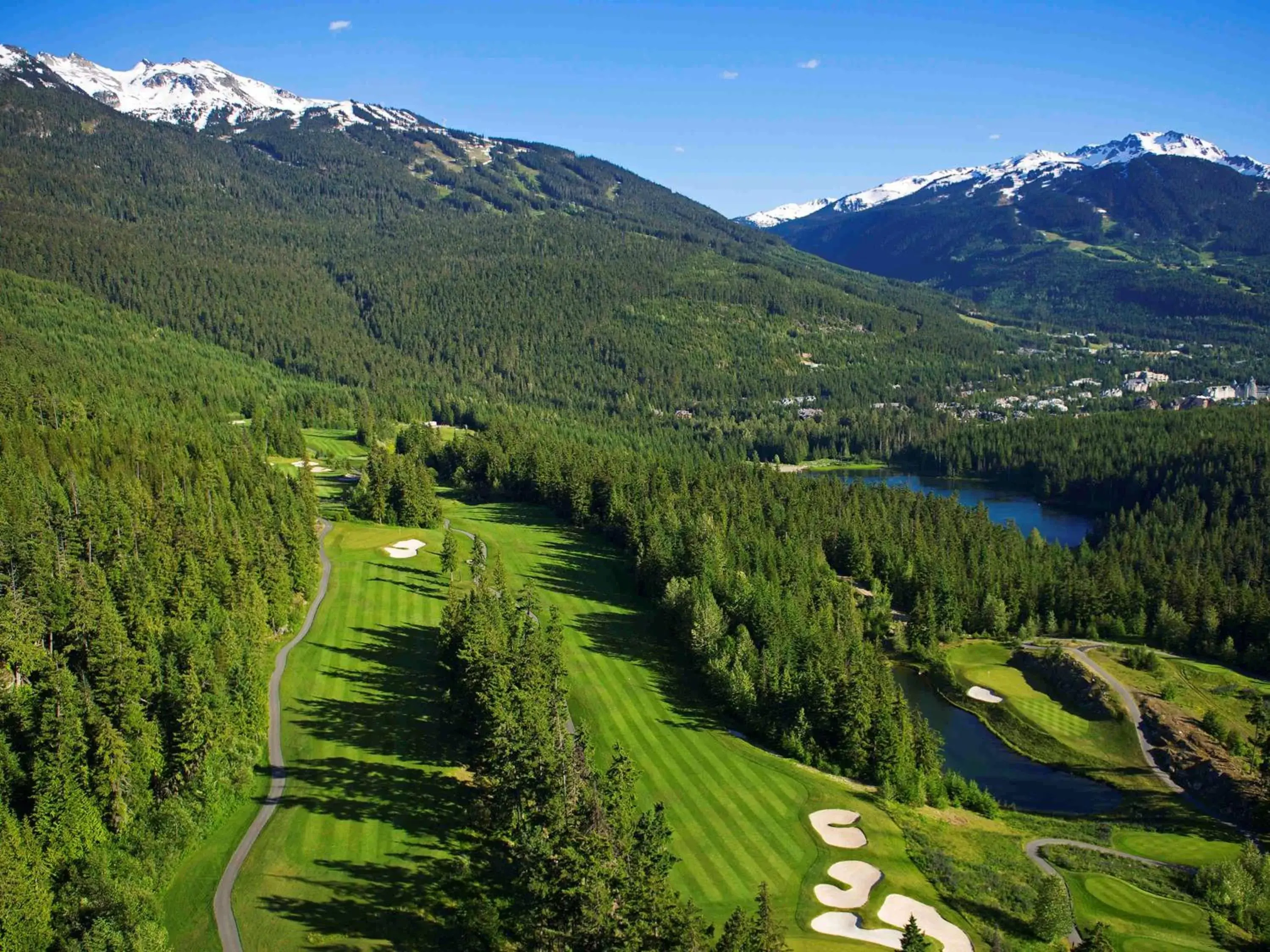 Activities, Bird's-eye View in Fairmont Chateau Whistler