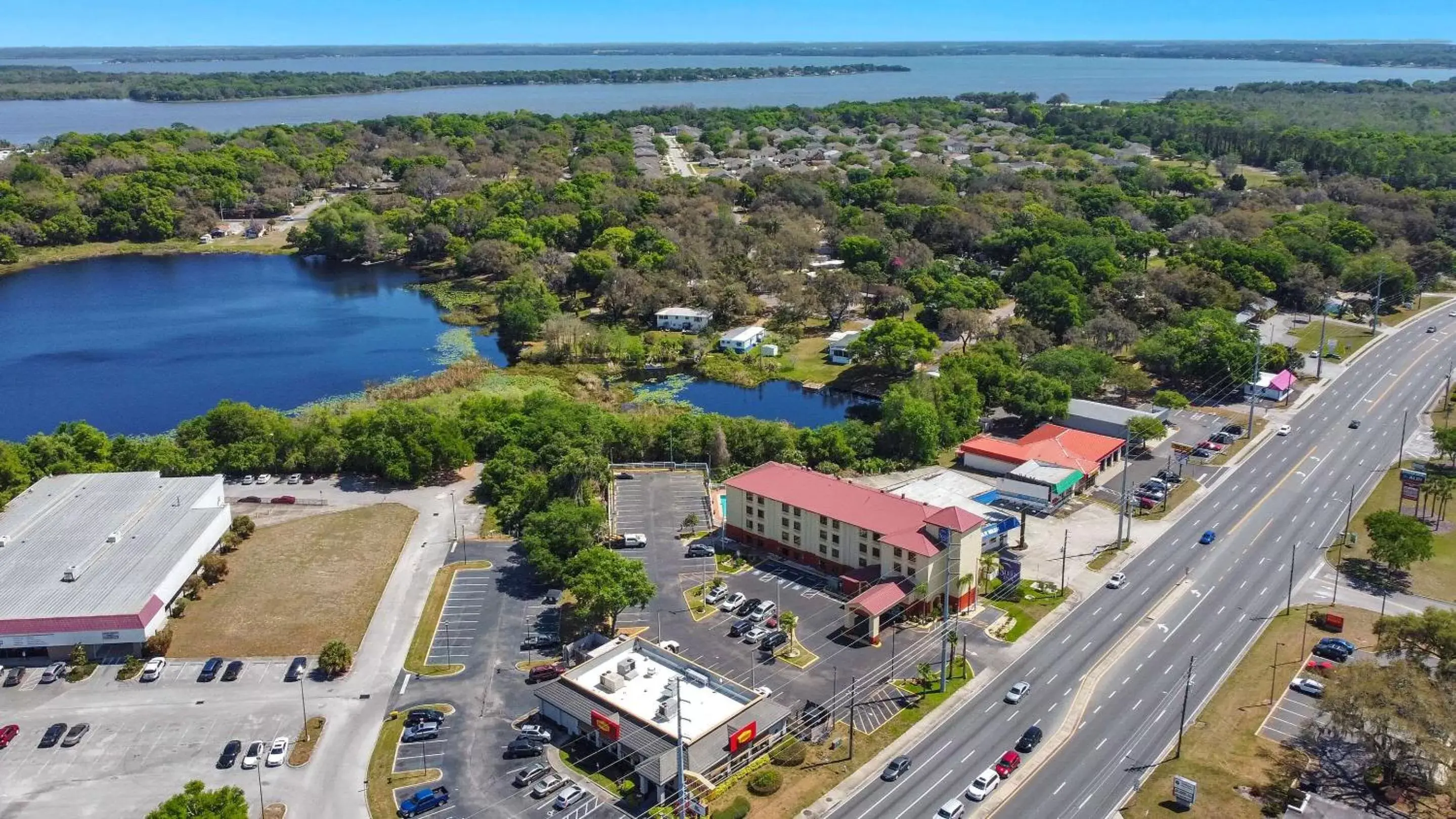 Property building, Bird's-eye View in Sleep Inn Leesburg Chain of Lakes