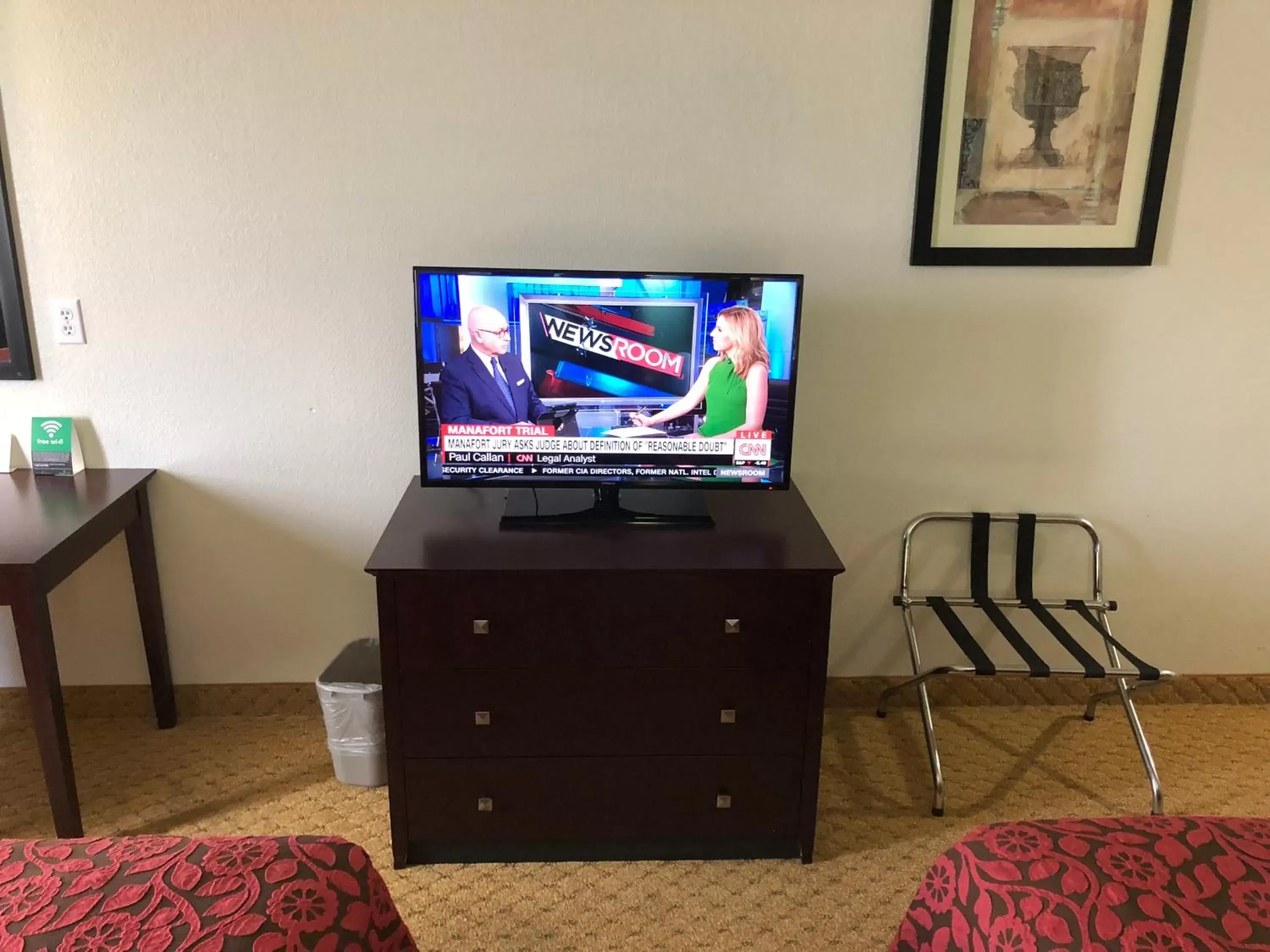 TV and multimedia, TV/Entertainment Center in Days Inn & Suites by Wyndham Conroe North