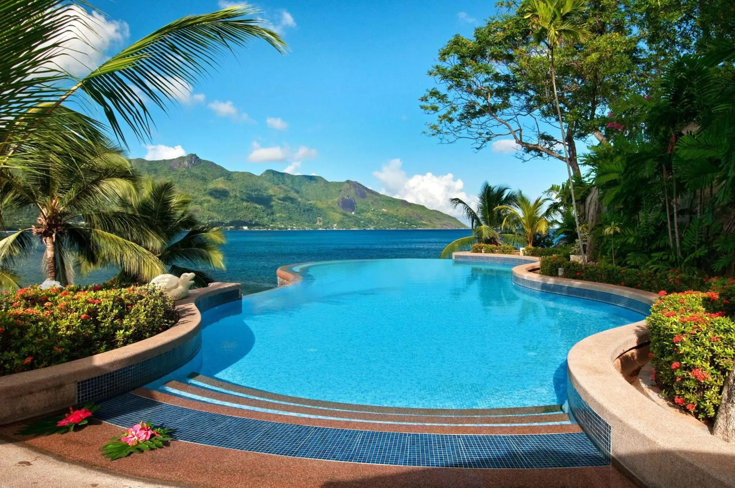 Pool view, Swimming Pool in Hilton Seychelles Northolme Resort & Spa