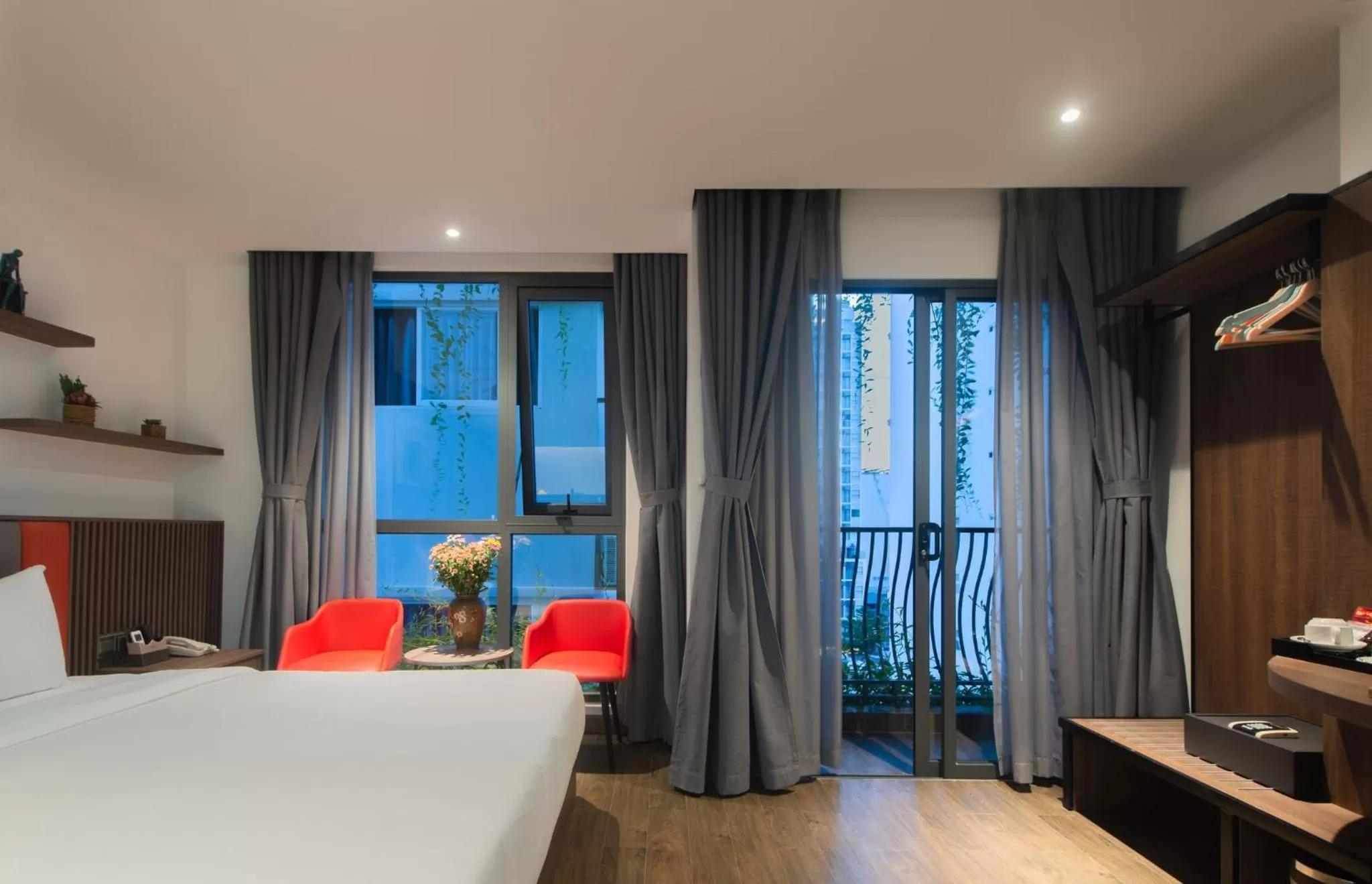 Bed in Aaron Boutique Hotel