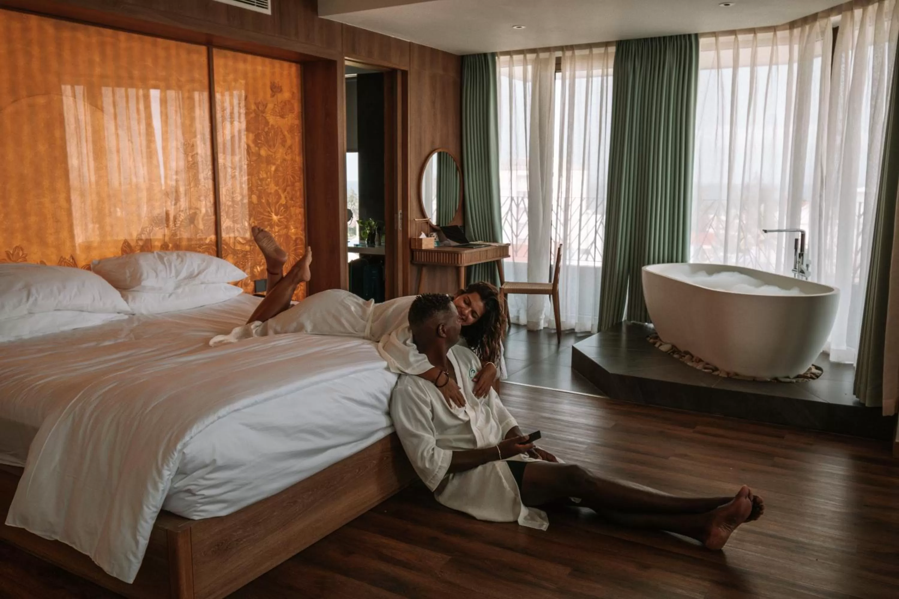 Guests, Bed in Bellerive Hoi An Resort and Spa