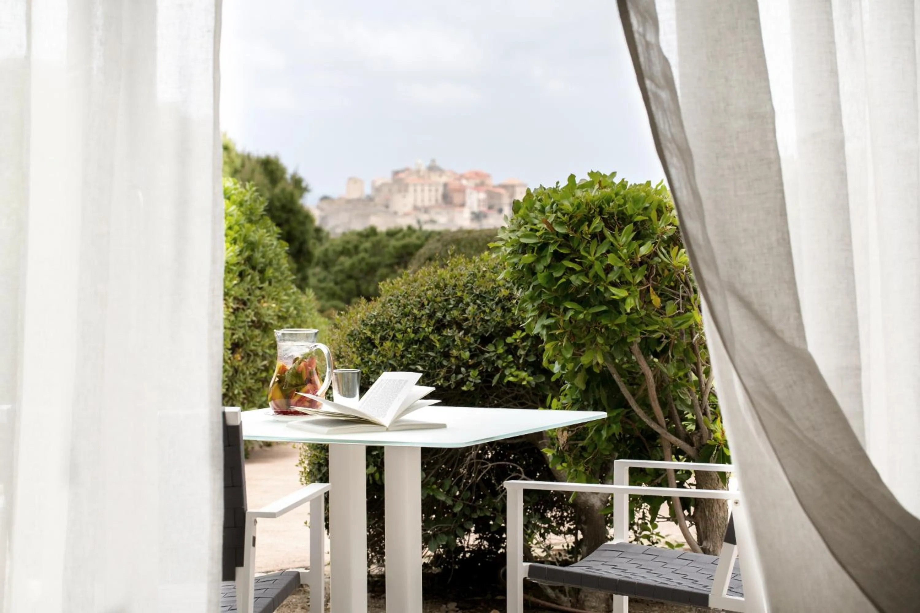 Balcony/Terrace in La Villa Calvi