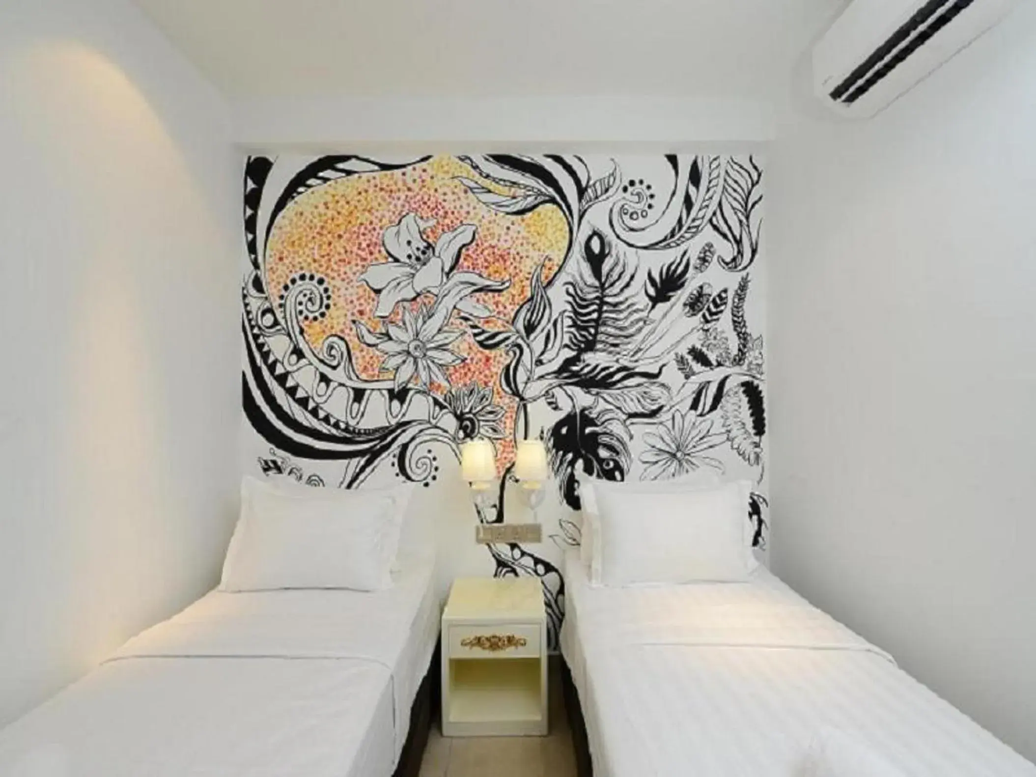 Bed in Hotel de Art USJ 21