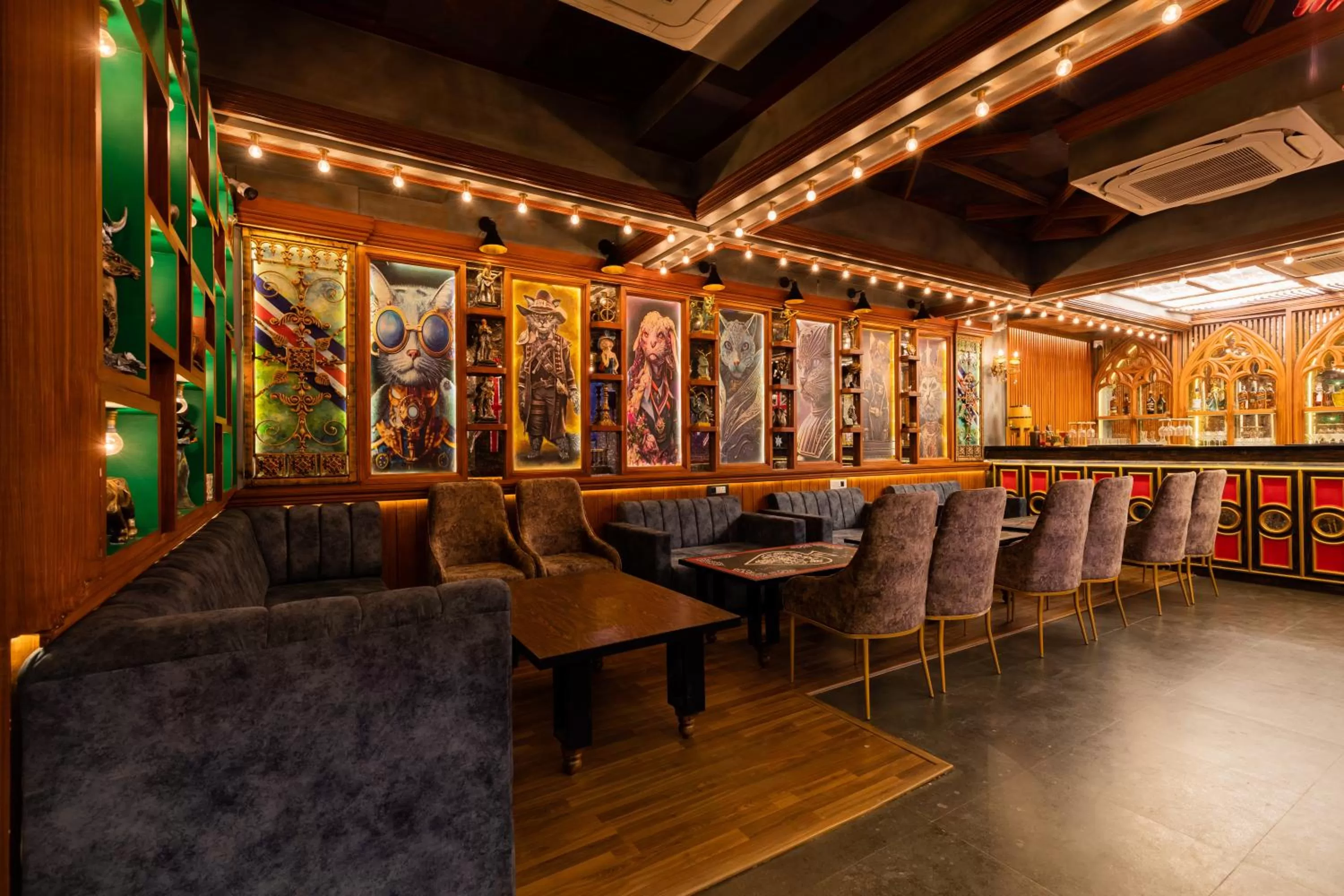 Lounge or bar in The Grand Shaurya