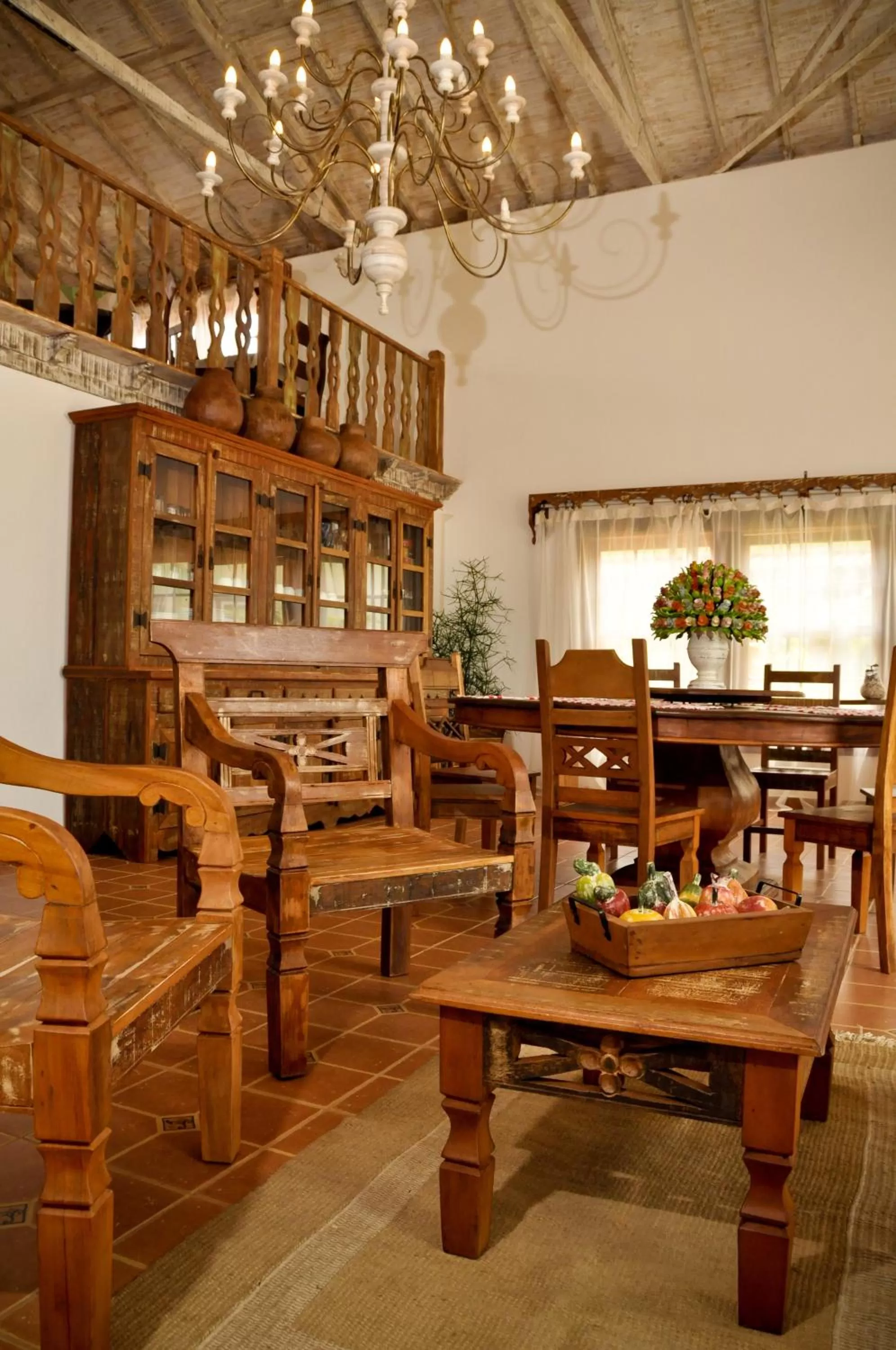 Decorative detail in Pousada Neuza Barbosa