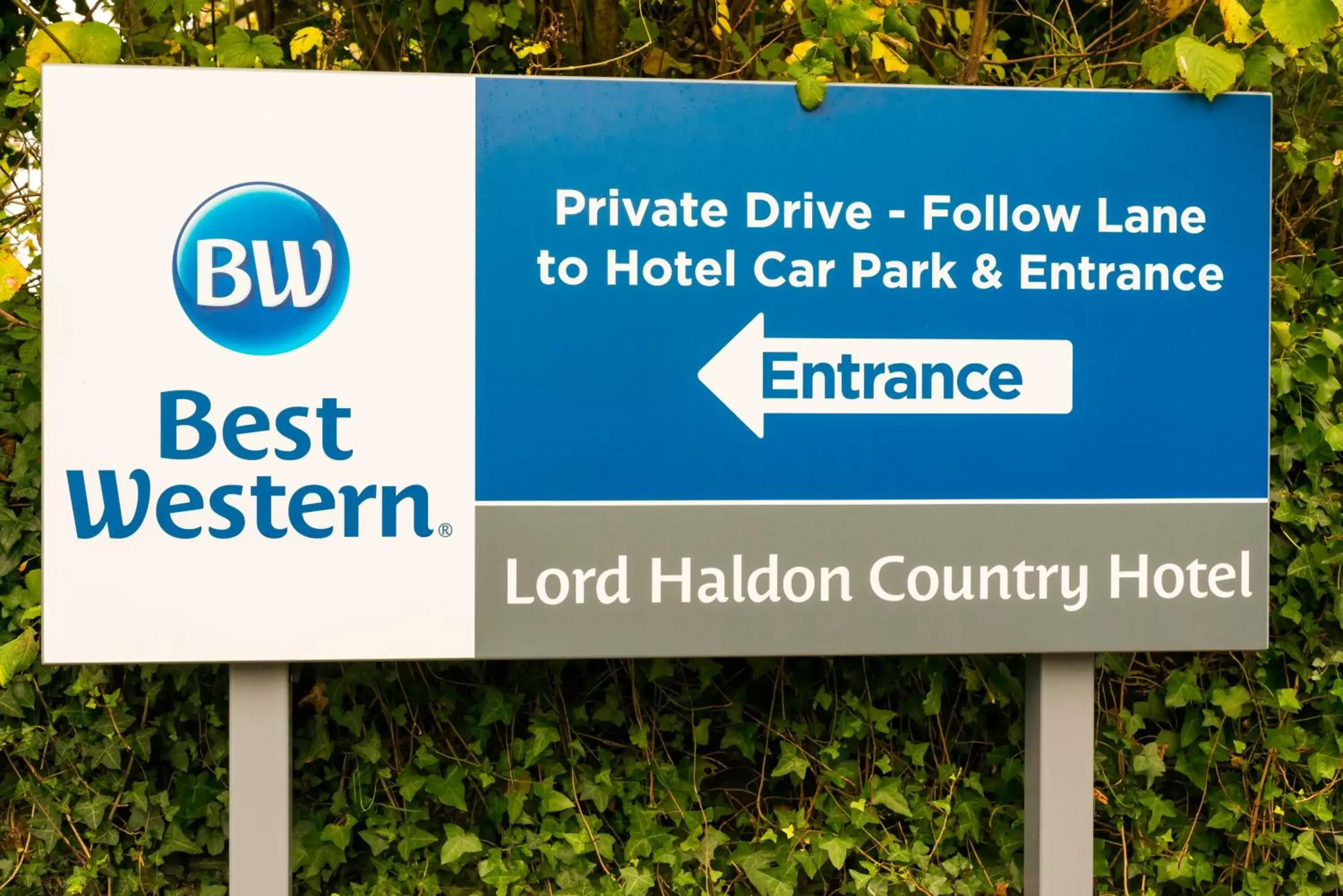 Property logo or sign in Best Western Lord Haldon Hotel