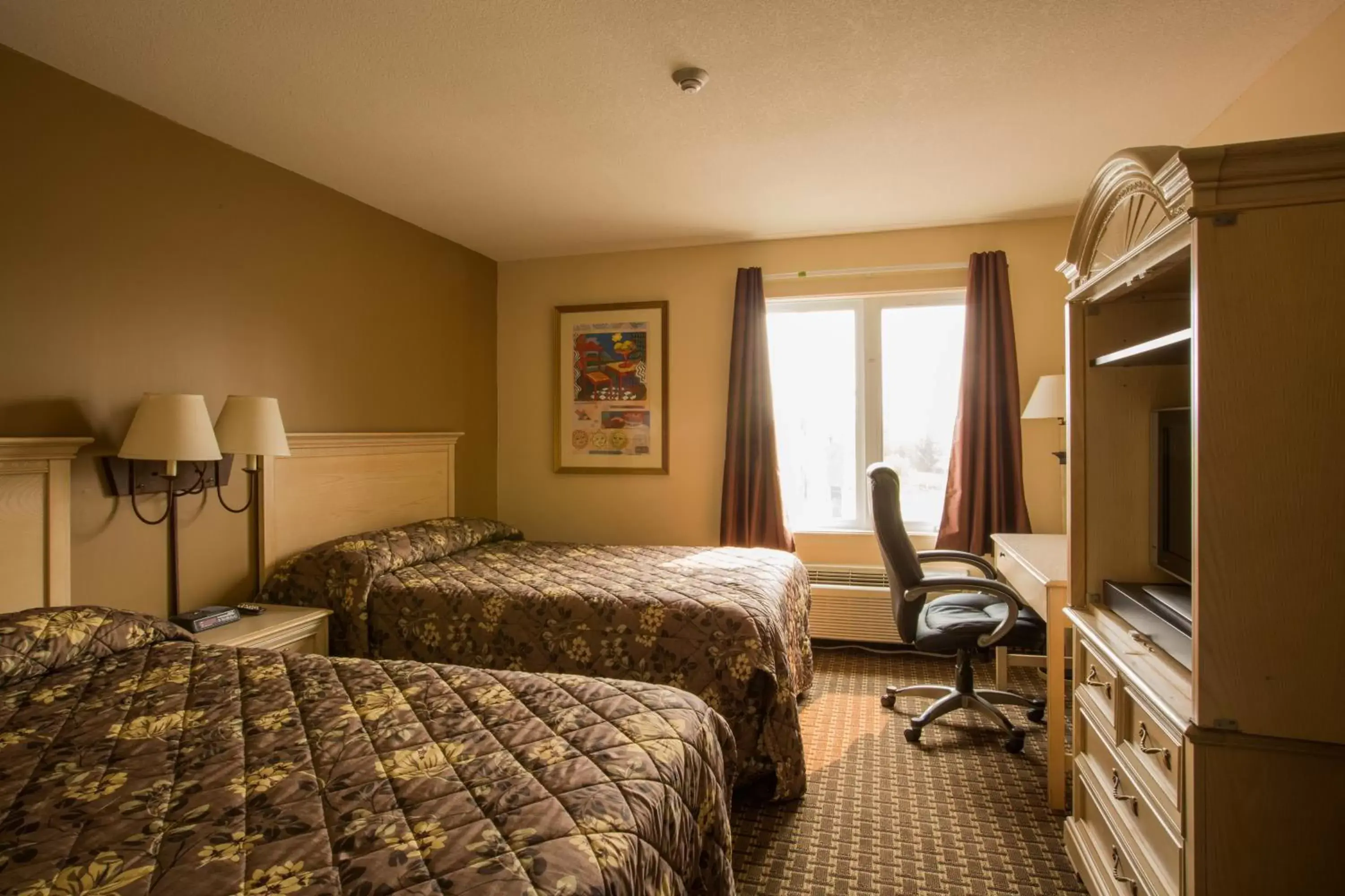 Bed in The Village Inn Bed in The Village Inn