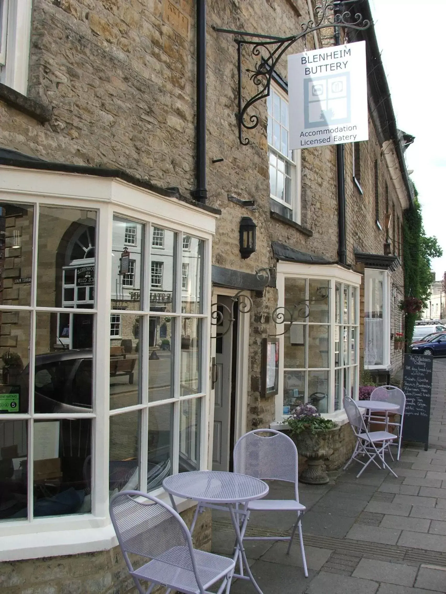 Facade/entrance in The Blenheim Buttery