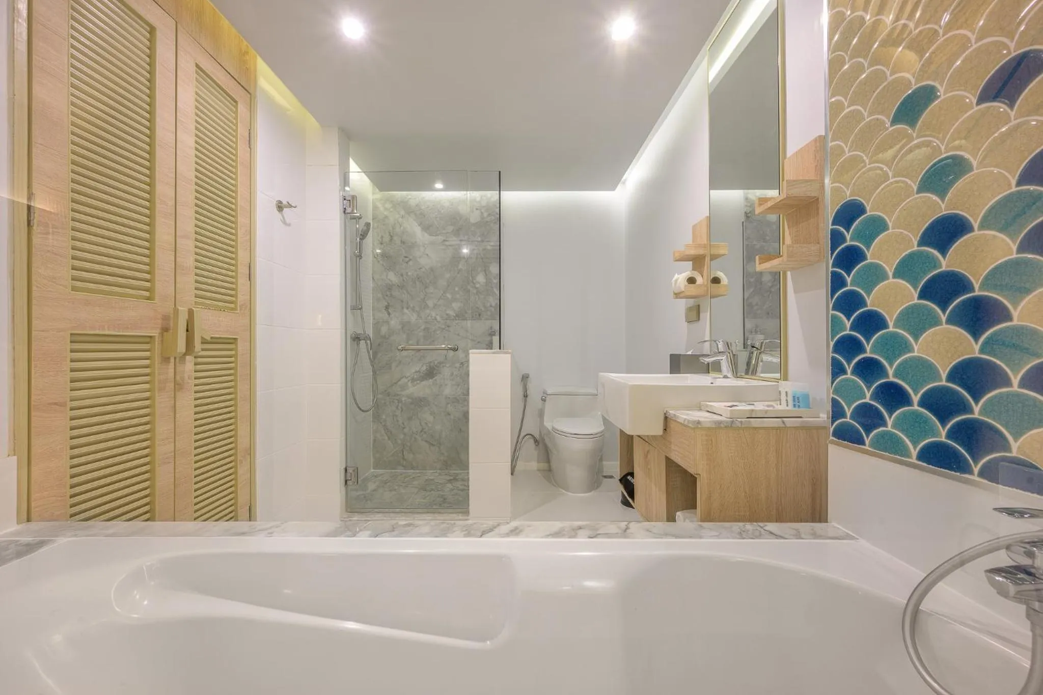 Shower in LIV Hotel Phuket Patong Beachfront