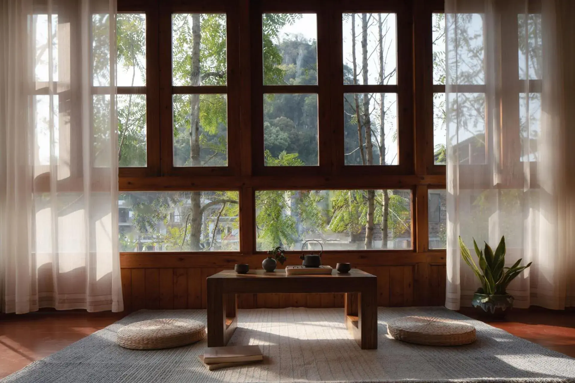 Seating Area in Yangshuo Moondance Hotel