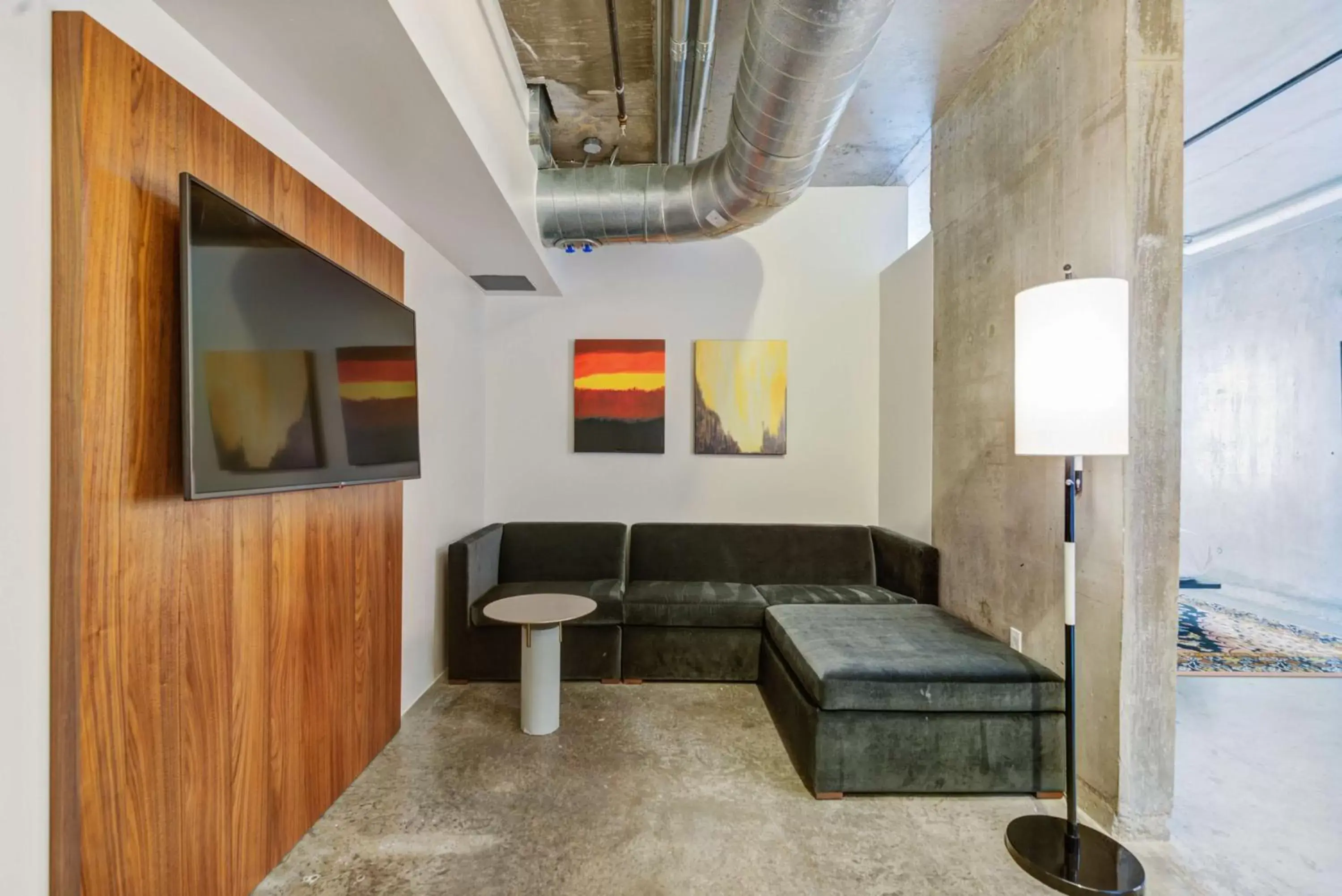 Living room in NYLO Dallas Plano Hotel, Tapestry Collection by Hilton Living room in NYLO Dallas Plano Hotel, Tapestry Collection by Hilton