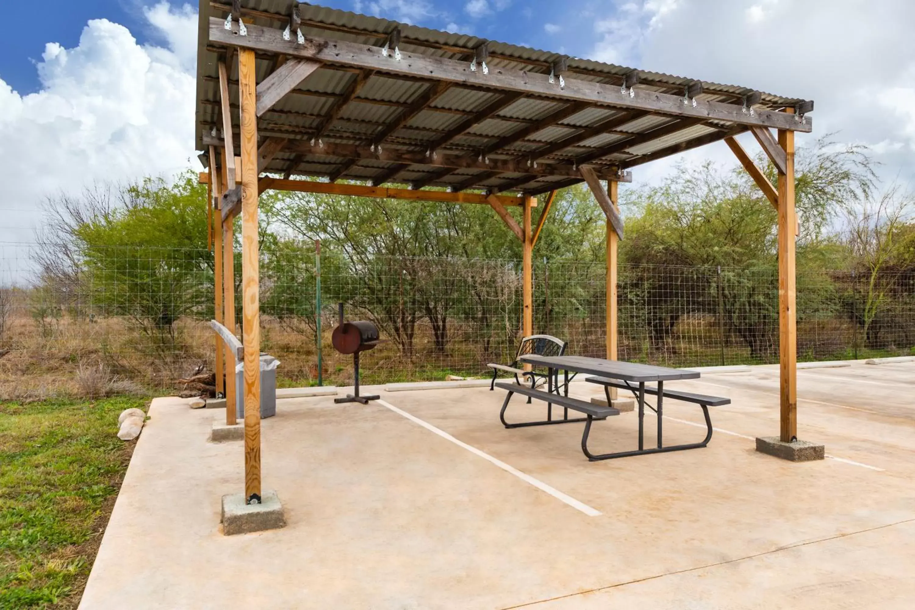 Patio in Residency Suites