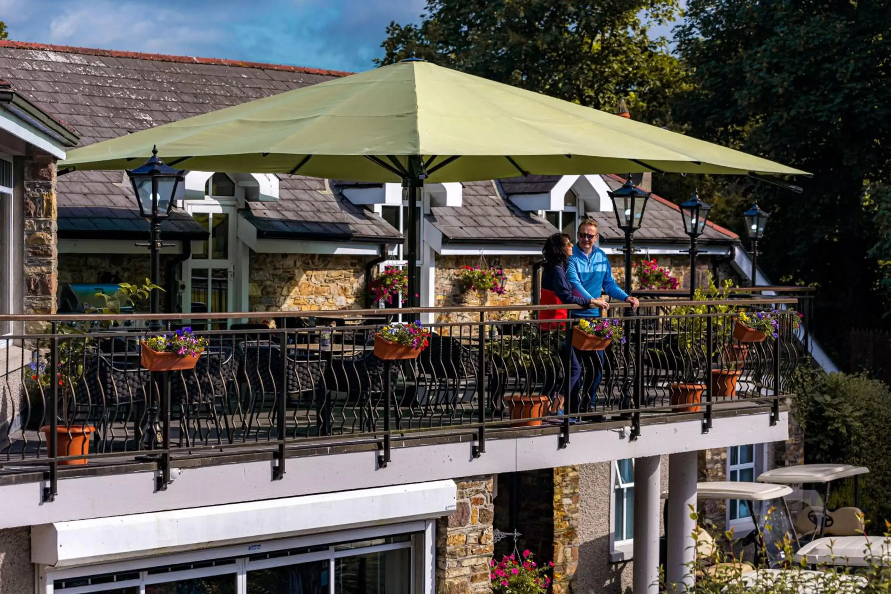 Balcony/Terrace in Faithlegg Hotel