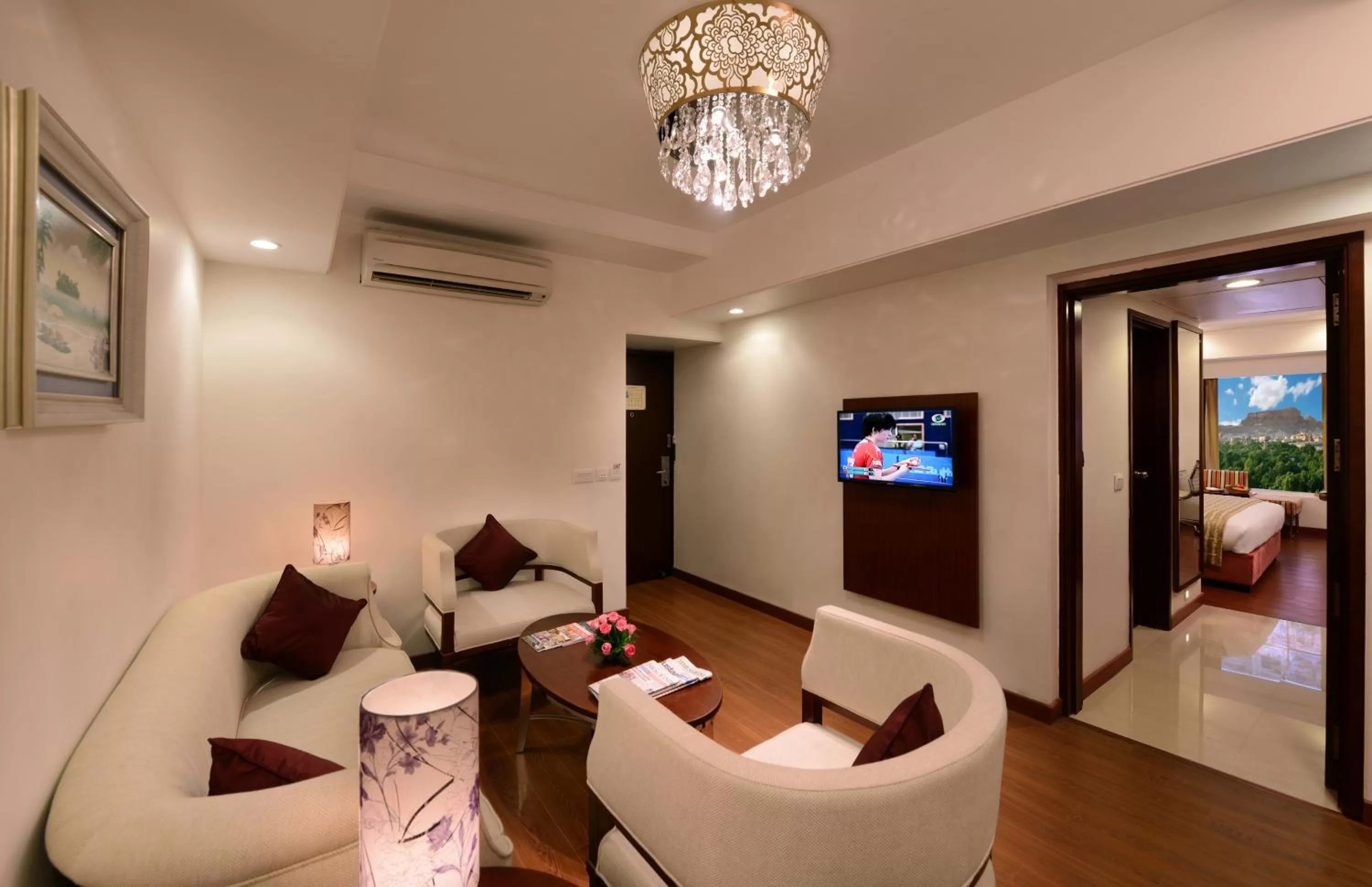 Seating area in Lords Inn Jodhpur