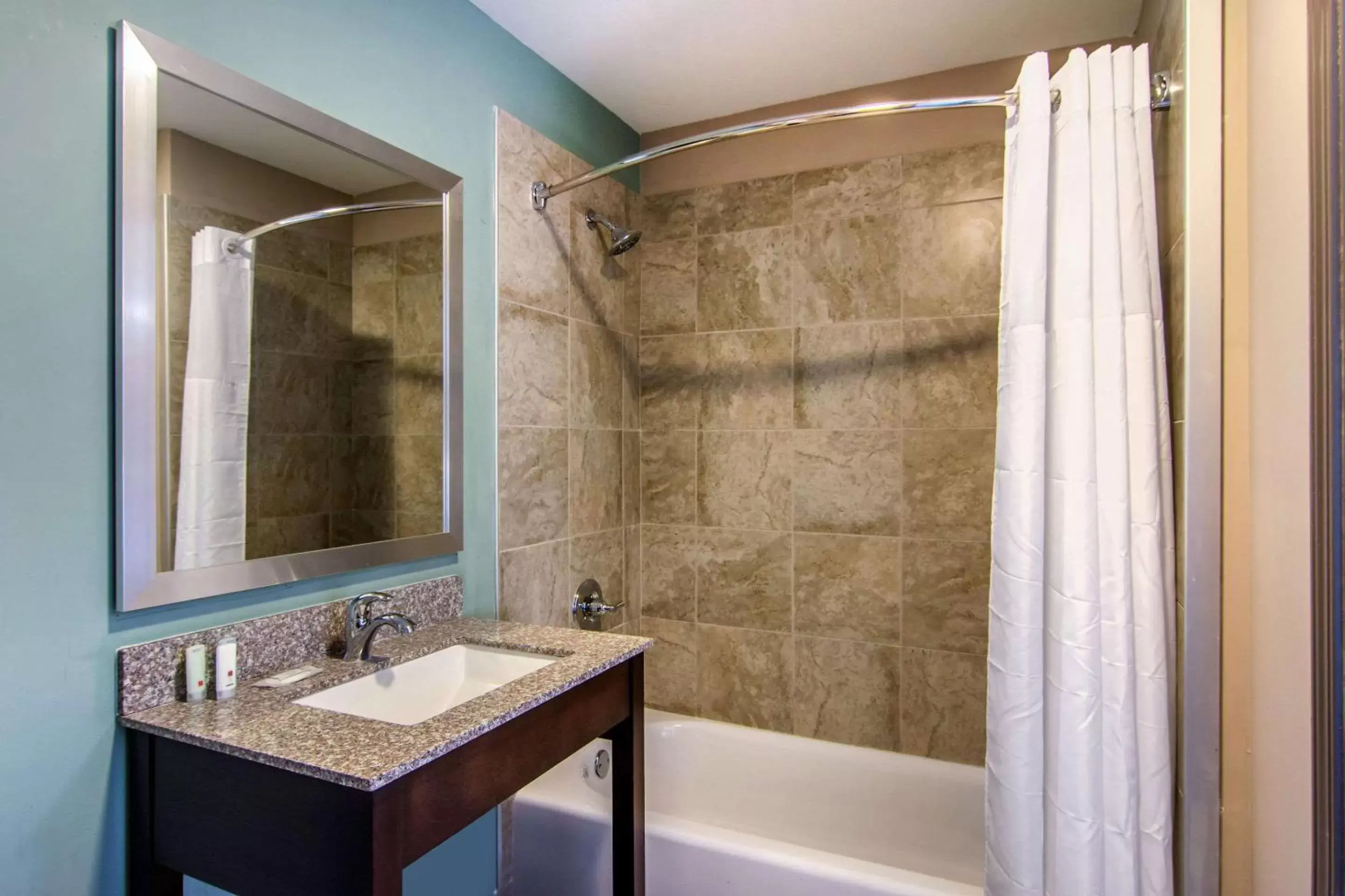 Bathroom in Clarion Inn & Suites Atlanta Downtown