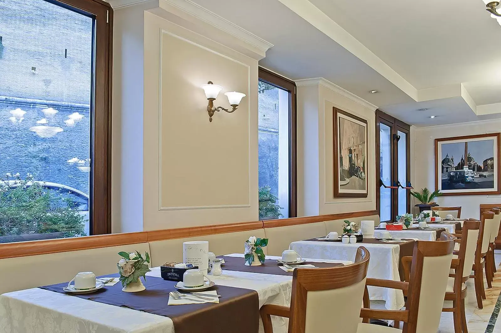 Breakfast, Restaurant/Places to Eat in Tmark Hotel Vaticano
