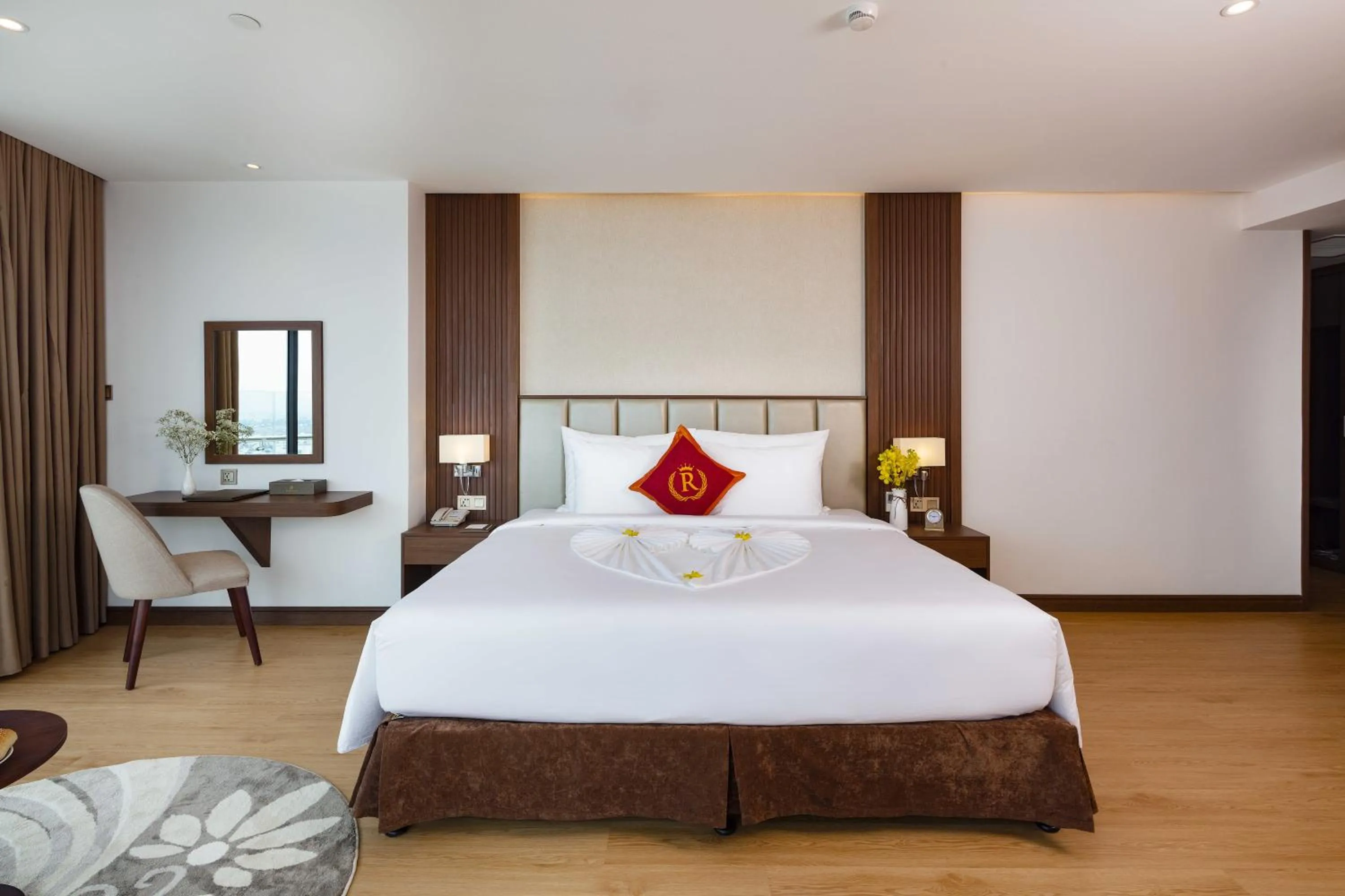 Bed in Regalia Gold Hotel