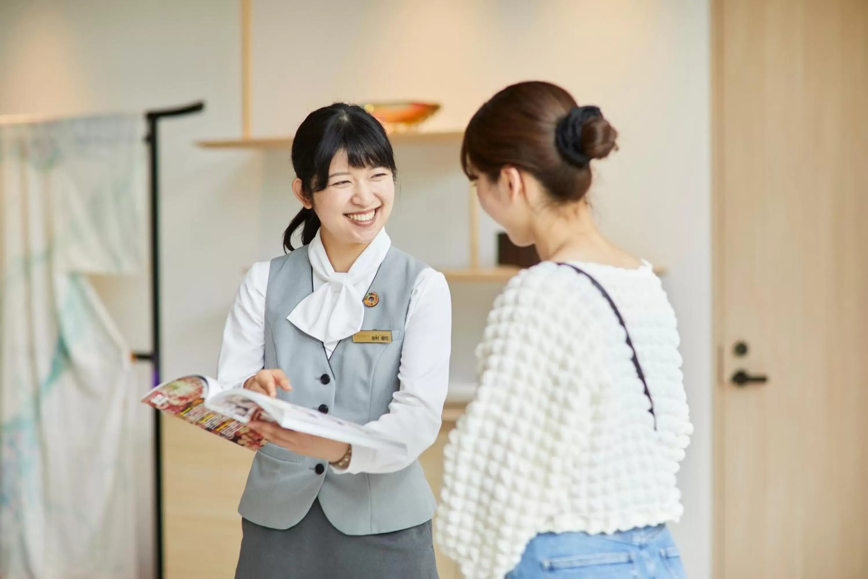 Staff in Kanazawa Sainoniwa Hotel