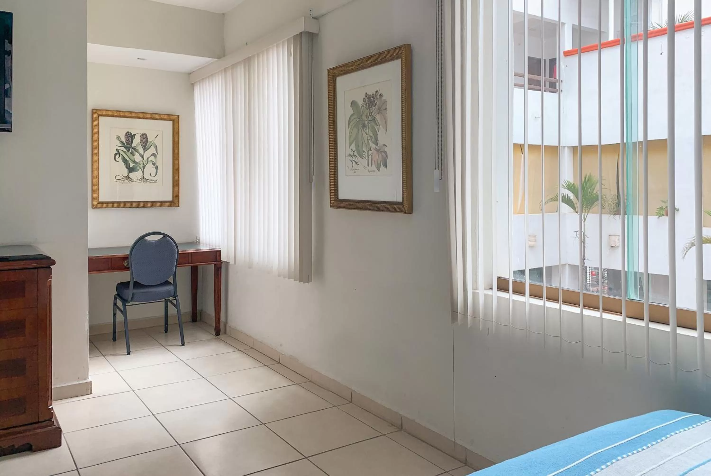 Bed in Hotel Pueblito Vallarta