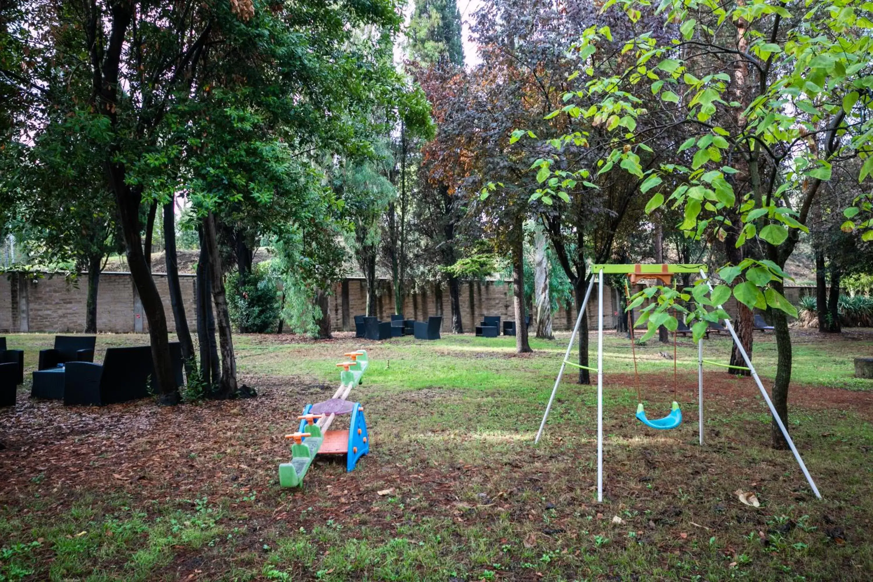Property building, Children's Play Area in Garden Area Roma Eur