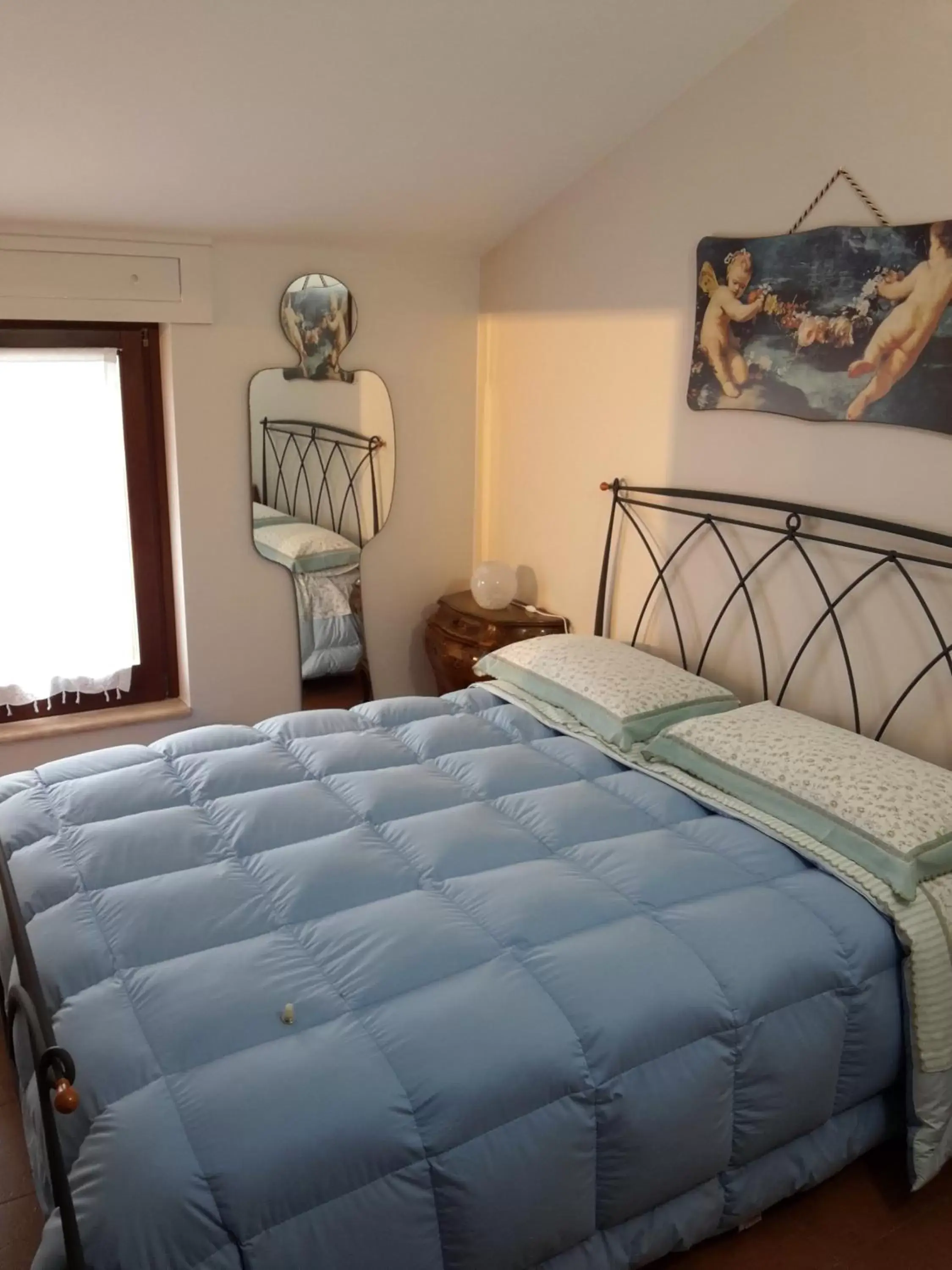Bedroom, Bed in Villa Genny