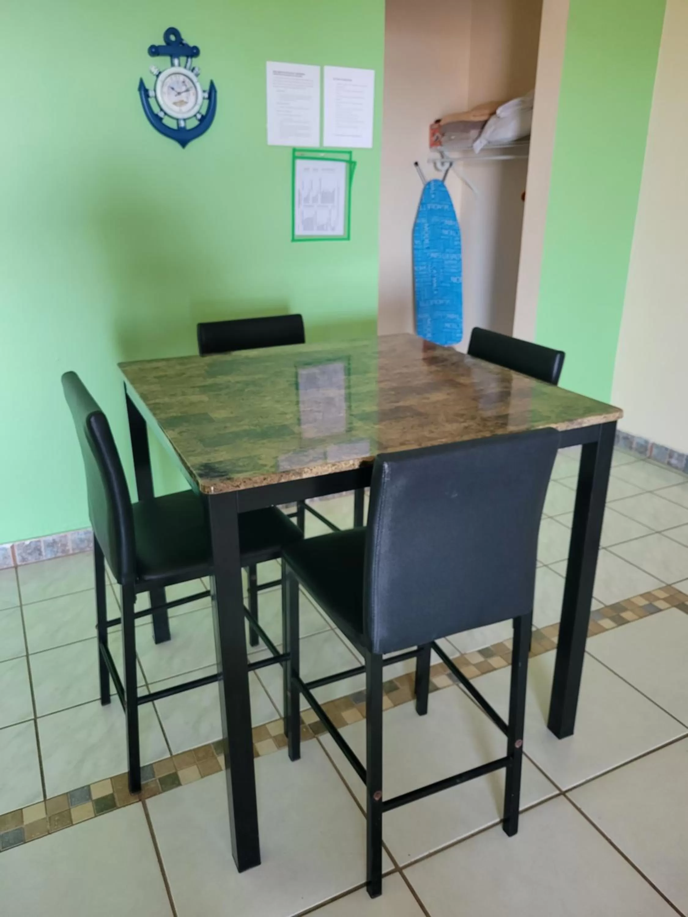 Dining area in Aguada of the Seas