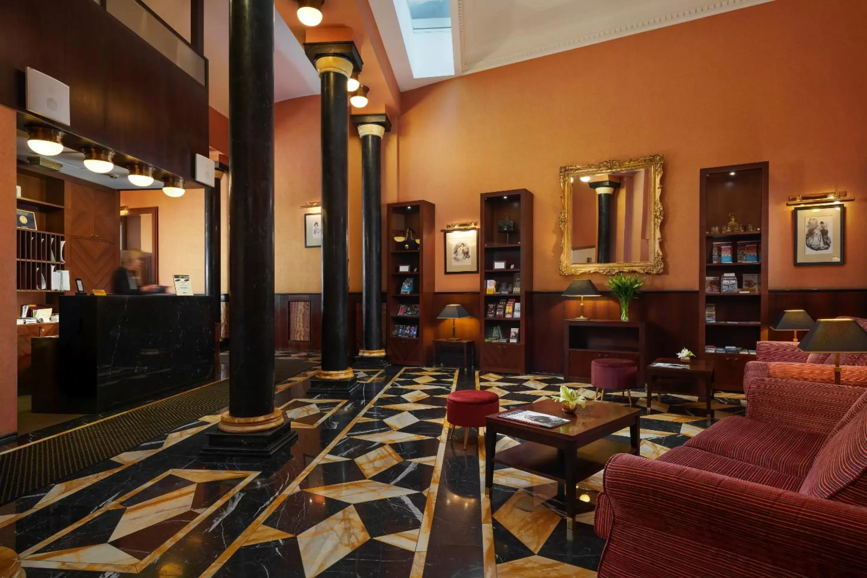 Lobby or reception in Ventana Hotel Prague