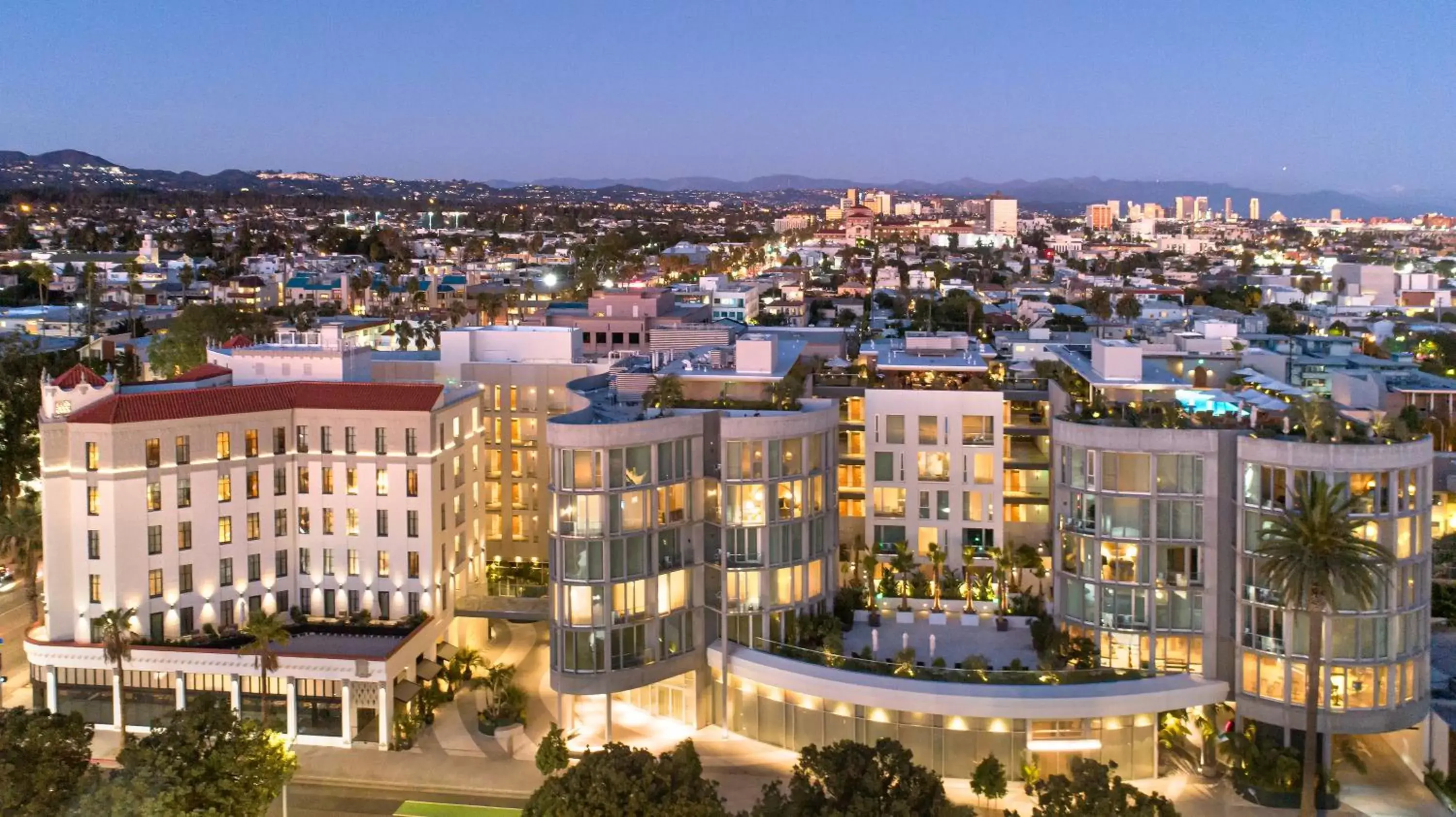 Property building, Bird's-eye View in Santa Monica Proper Hotel, a Member of Design Hotels