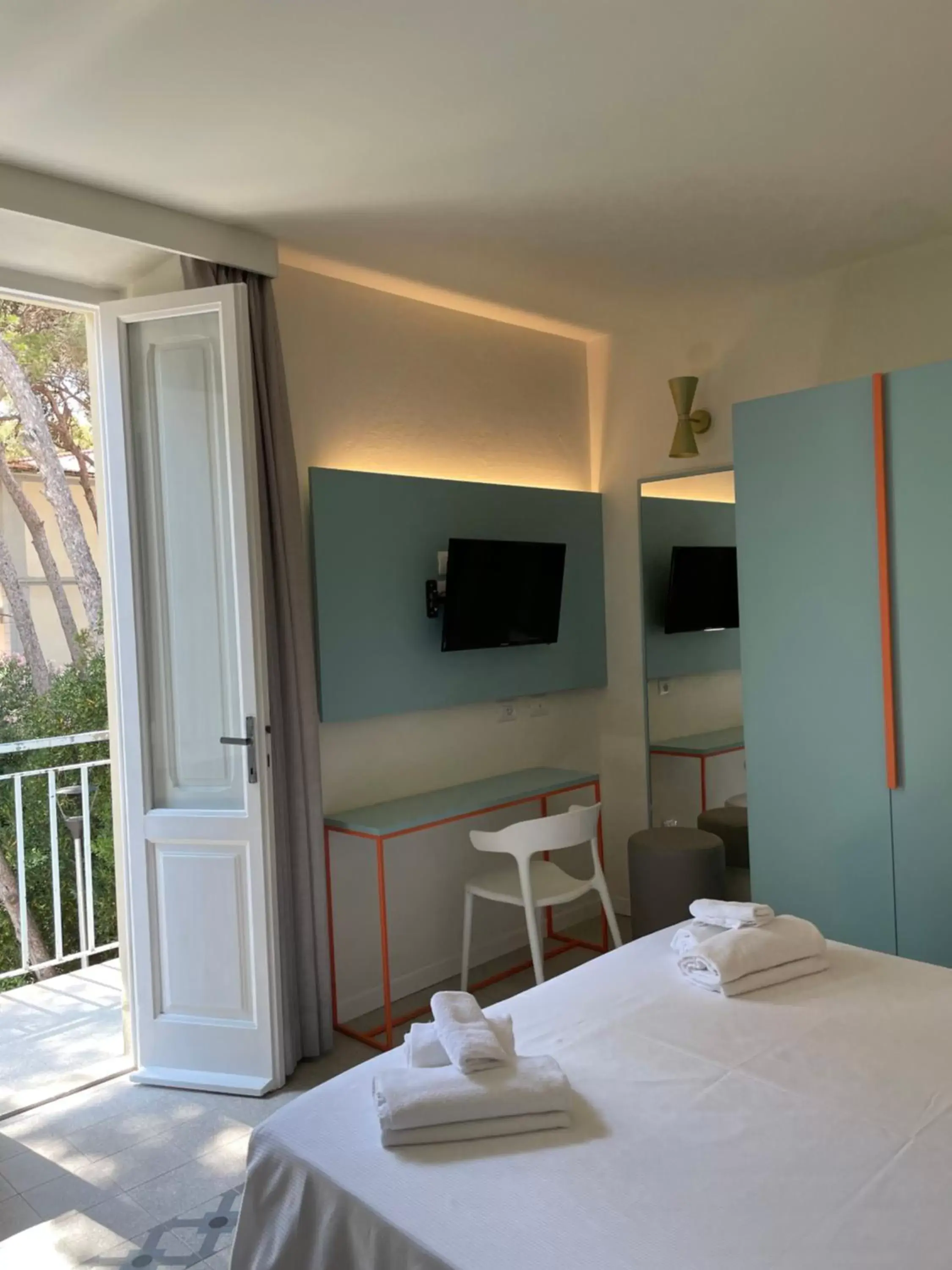 Bedroom, Bed in Guerrini Hotel