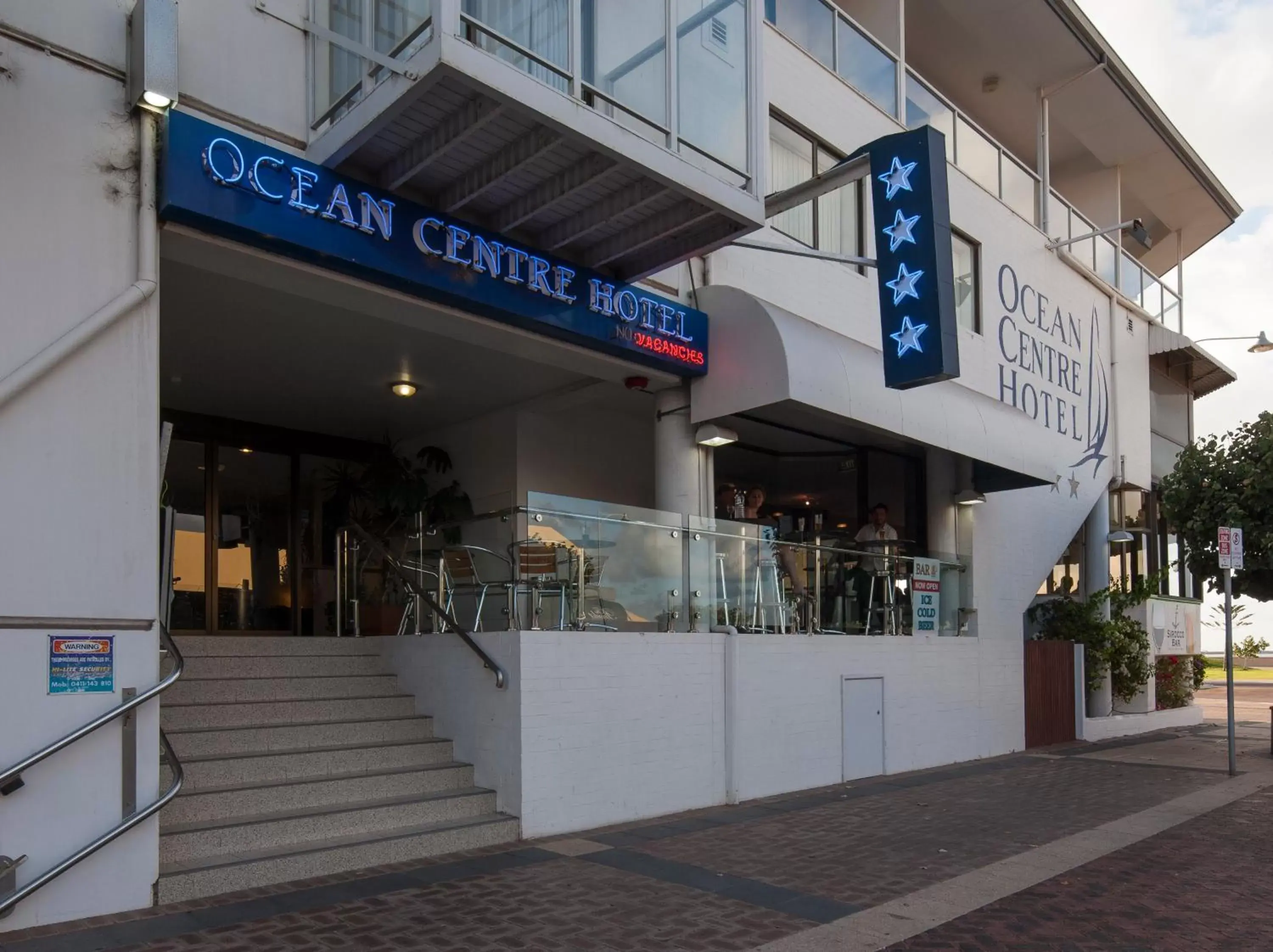 Facade/entrance in Ocean Centre Hotel